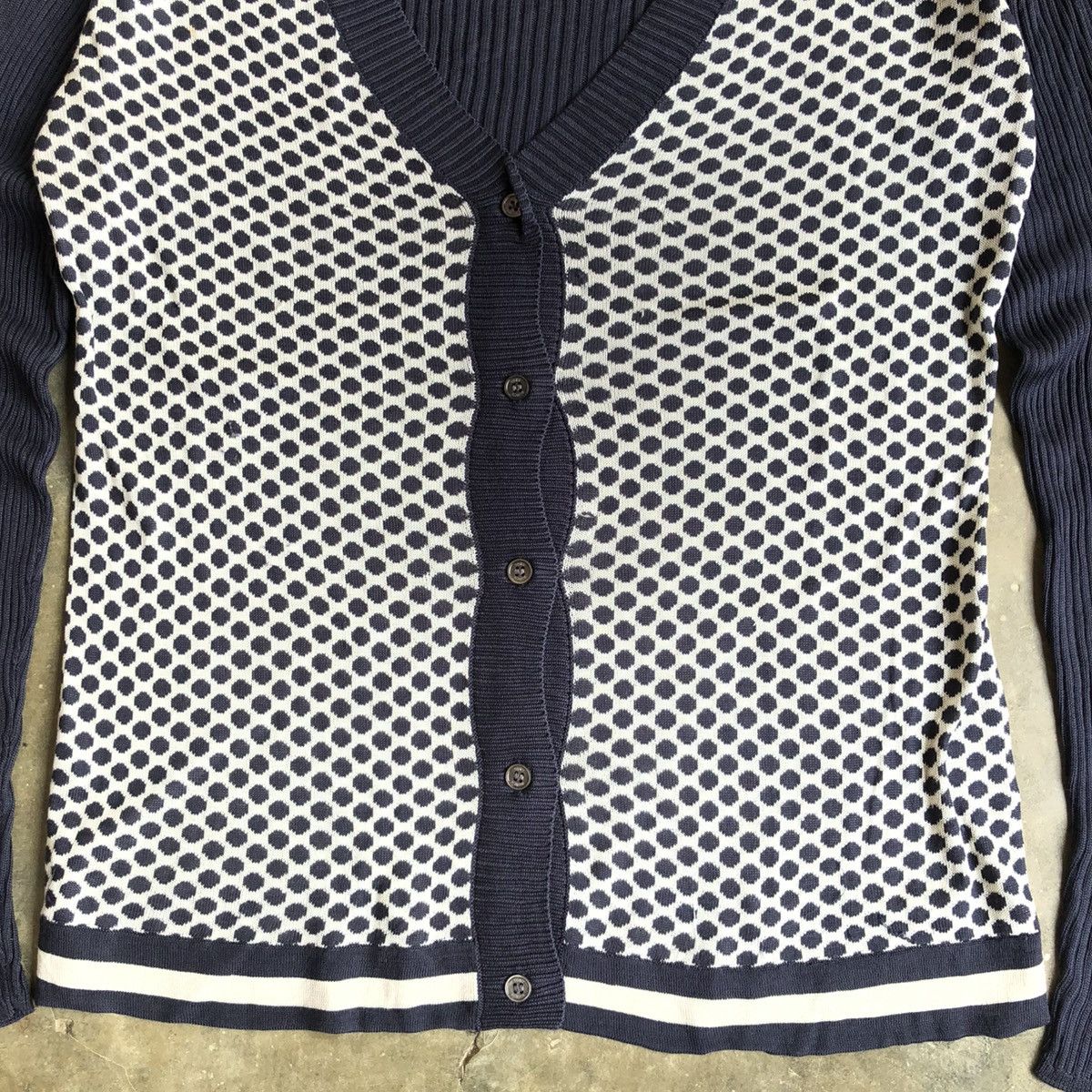 Tory Burch Tory Burch Leopard Motif Silk Cardigan Sweatshirt Luxury Size M / US 6-8 / IT 42-44 - 4 Thumbnail