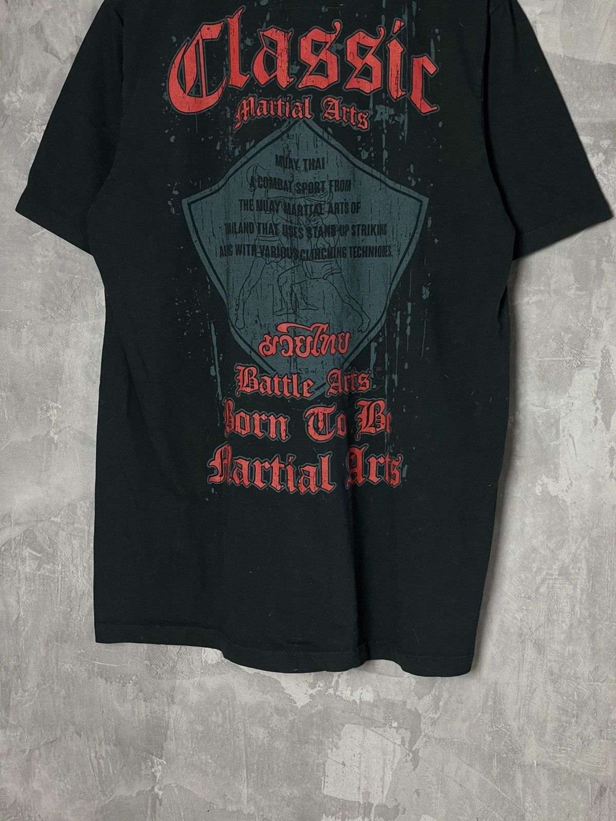Affliction × Southpole × Tapout Y2K overprint one more Asian karate judo Muay Thai sport tee Size US L / EU 52-54 / 3 - 11 Thumbnail