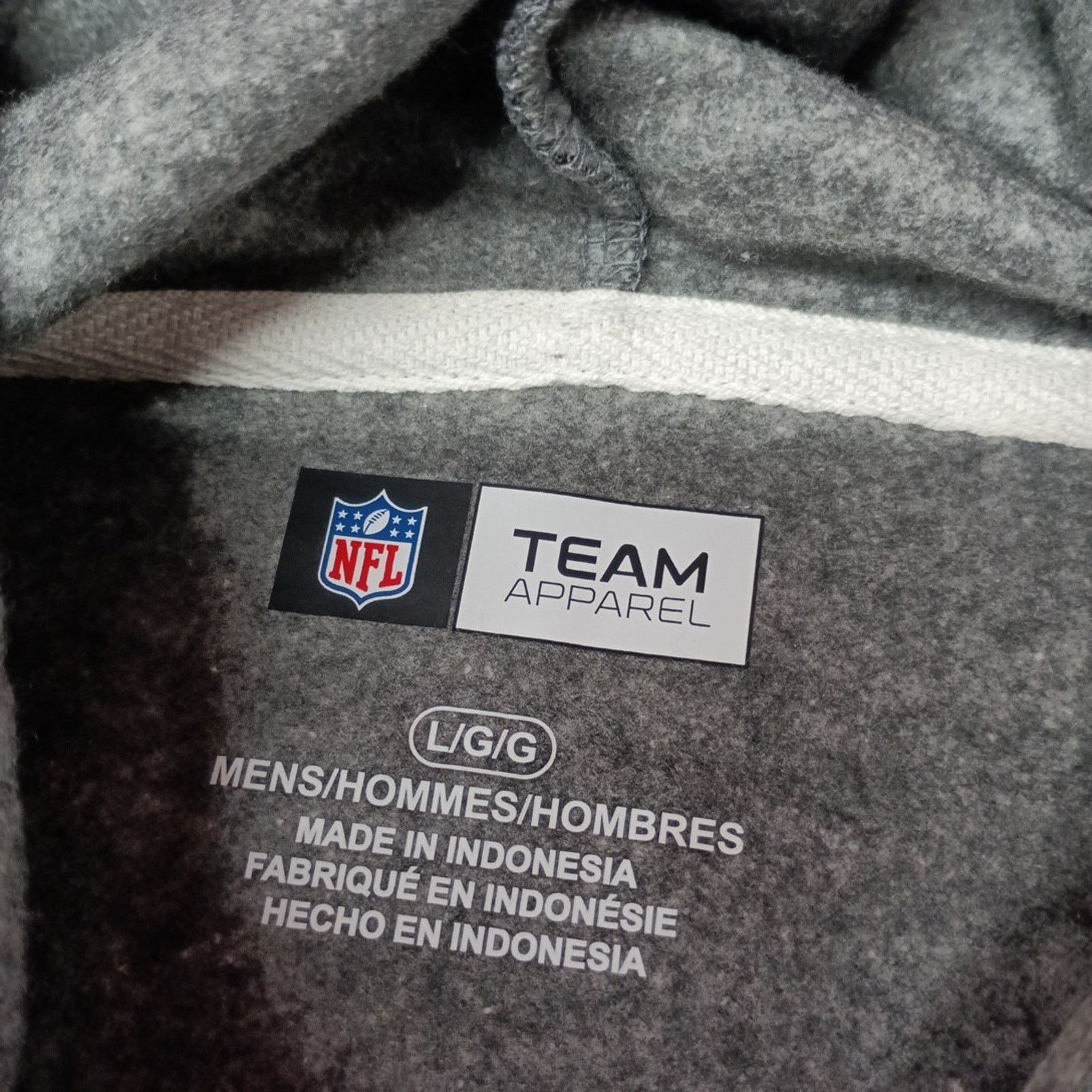 Other NFL Men’s Cleveland Browns Pullover Hoodie Size L Large Gray Size US L / EU 52-54 / 3 - 5 Thumbnail