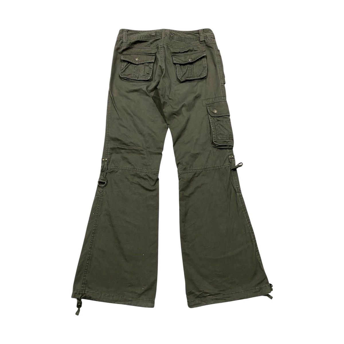 Other Rote Rose Cargo Bondage Flared Military Pants Like G.O.A Size US 32 / EU 48 - 8 Thumbnail