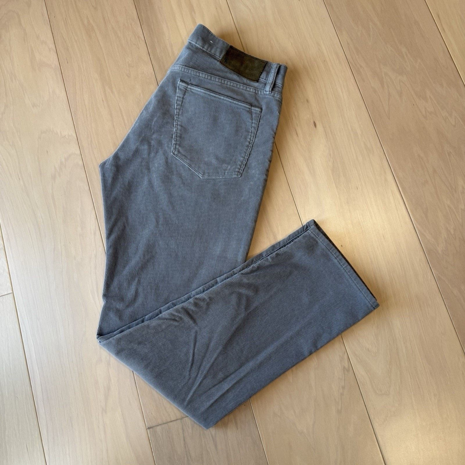 Todd Snyder Todd Snyder Corduory Pants 33 Gray Slim Fit Minimalist Size US 33 - 11 Thumbnail