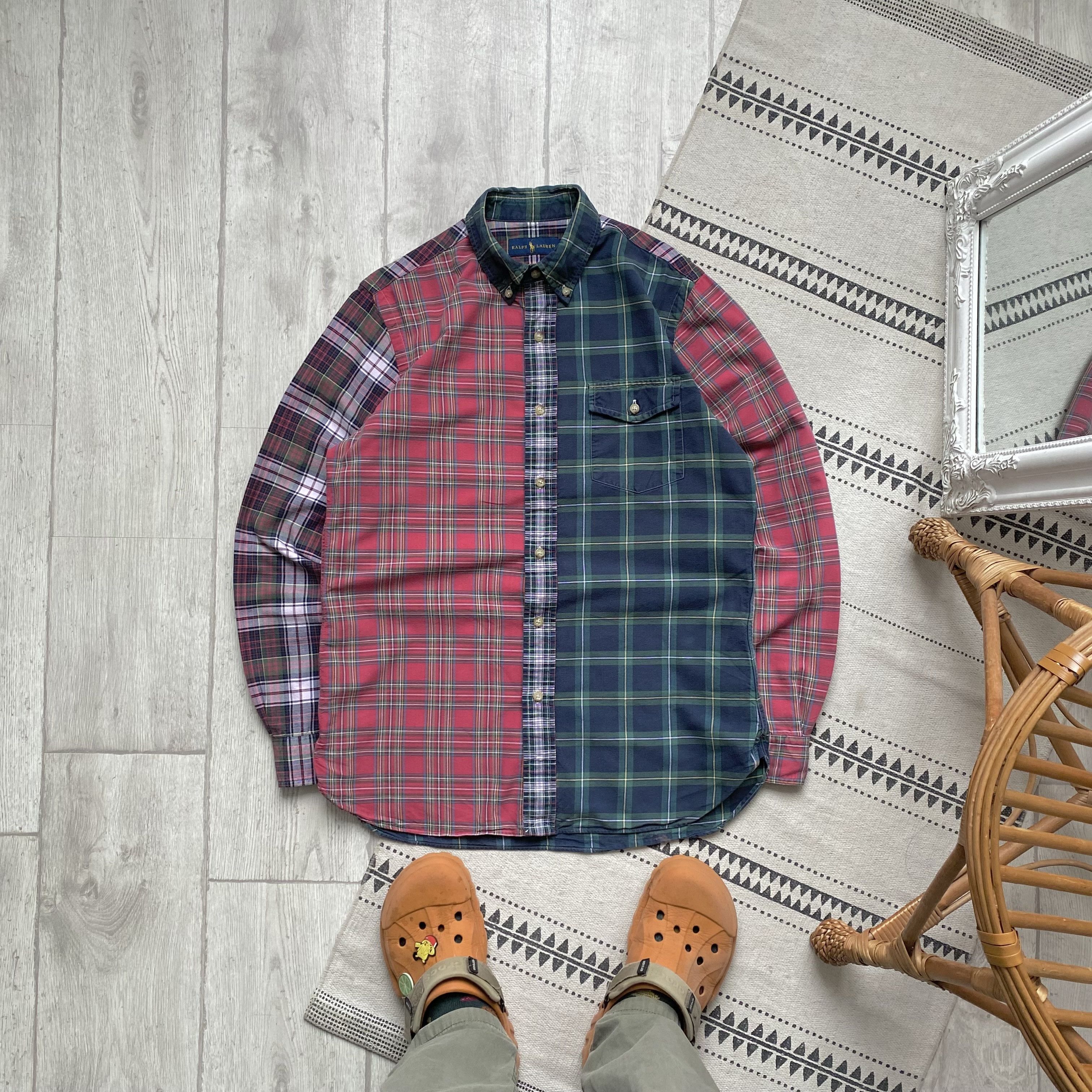 Polo Ralph Lauren Polo Ralph Lauren Flannel Rebuild Shirt Button Up Size US S / EU 44-46 / 1 - 1 Thumbnail