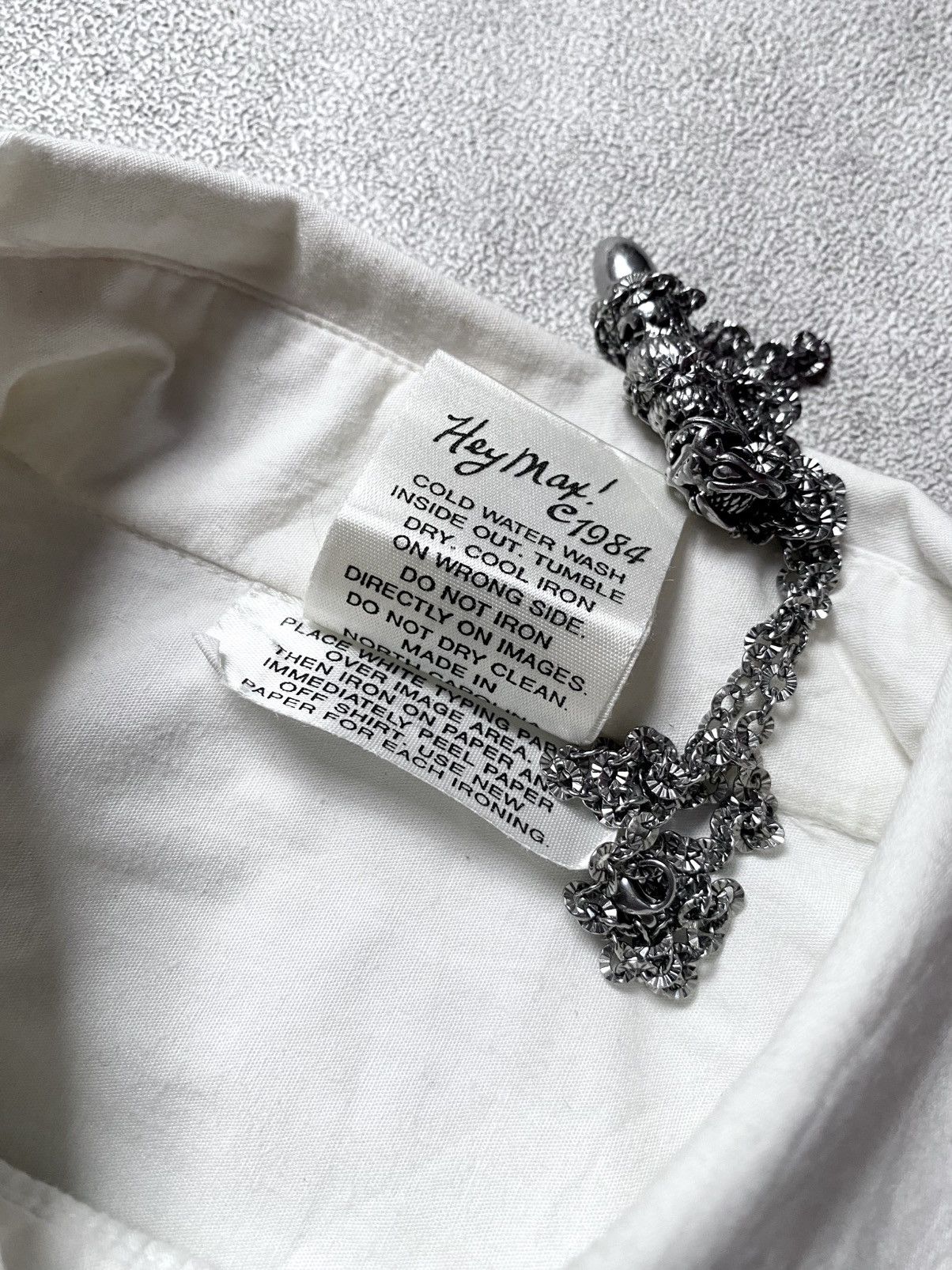 Japanese Brand Vintage Hey Max C 1984 Lookbook graphic print shirt button Size US S / EU 44-46 / 1 - 9 Thumbnail