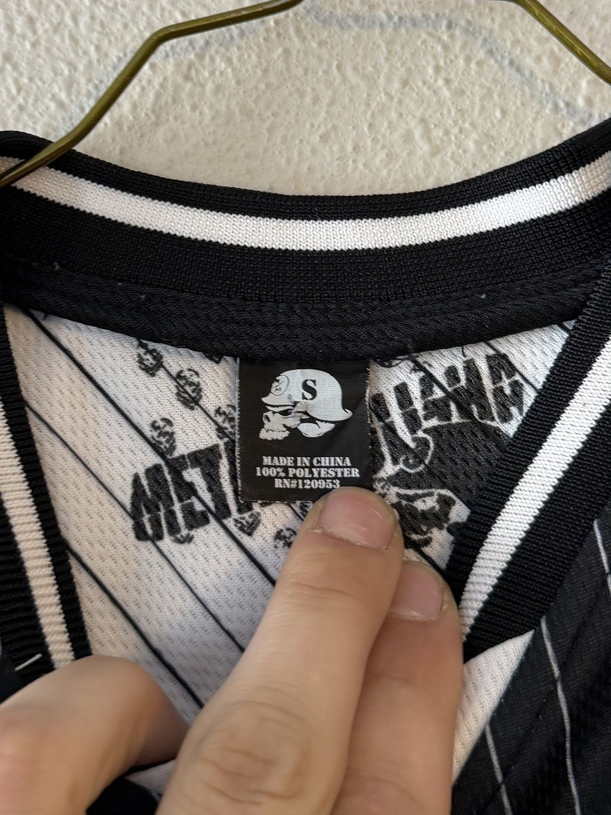 Metal Mulisha vintage y2k metal mulisha grunge 2000s pinstriped jersey S Size US S / EU 44-46 / 1 - 5 Thumbnail