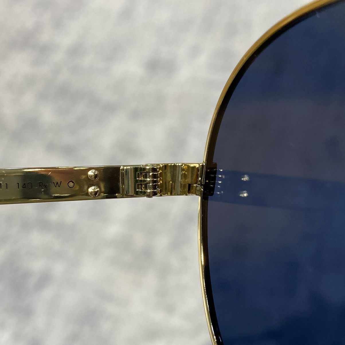 Dior DIOR DIORCANNAGE A1U B0B0 GOLD BLUE Size ONE SIZE - 8 Thumbnail