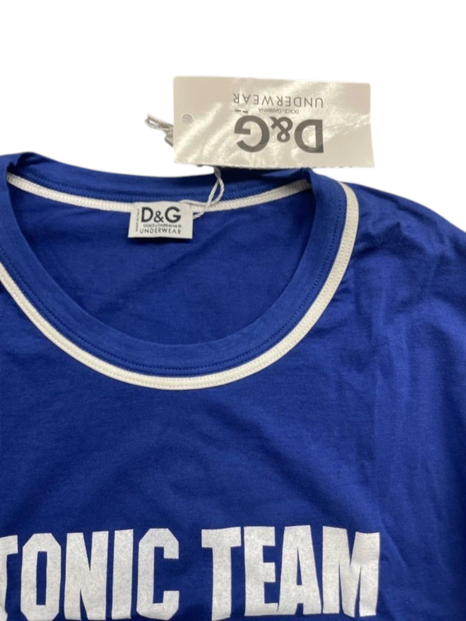 Dolce & Gabbana D&G “Tonic Team” Layered Long Sleeve T-Shirt Size US L / EU 52-54 / 3 - 5 Thumbnail