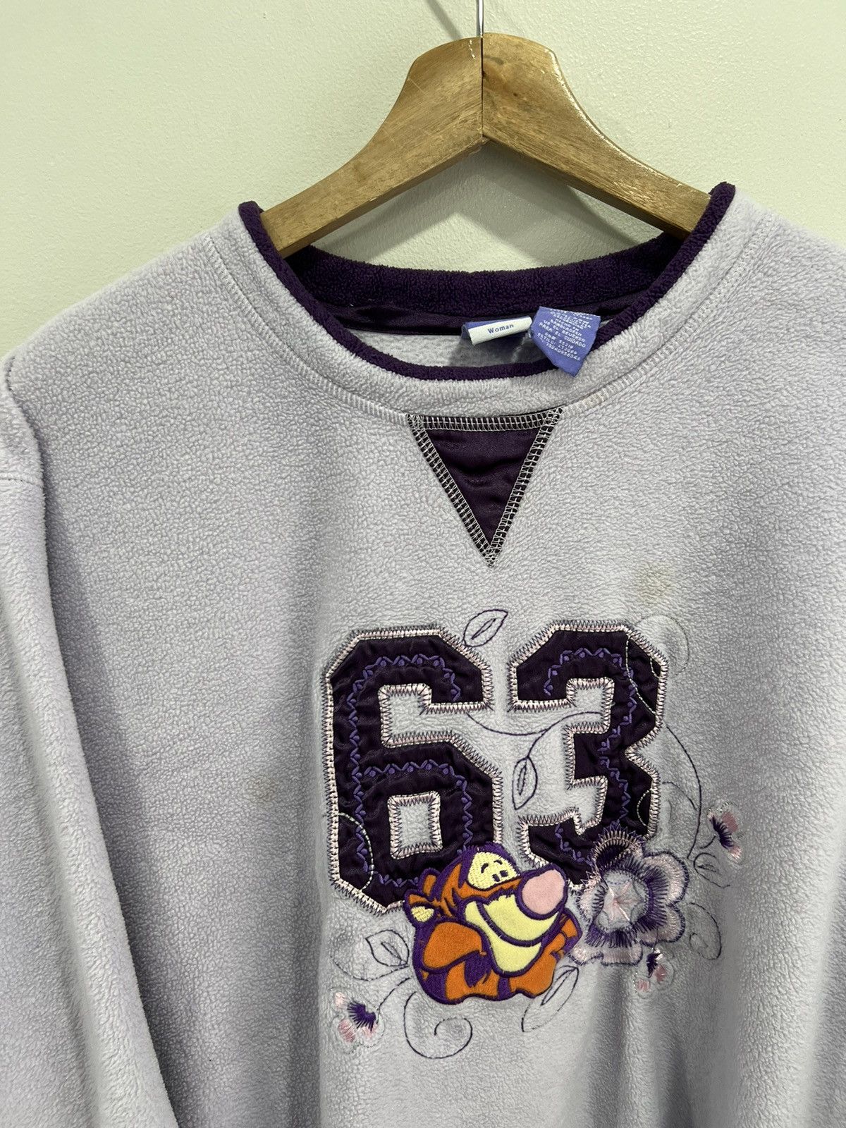 Disney Vintage Womens Disney Tigger Fleece sweater Size US XL / EU 56 / 4 - 2 Thumbnail