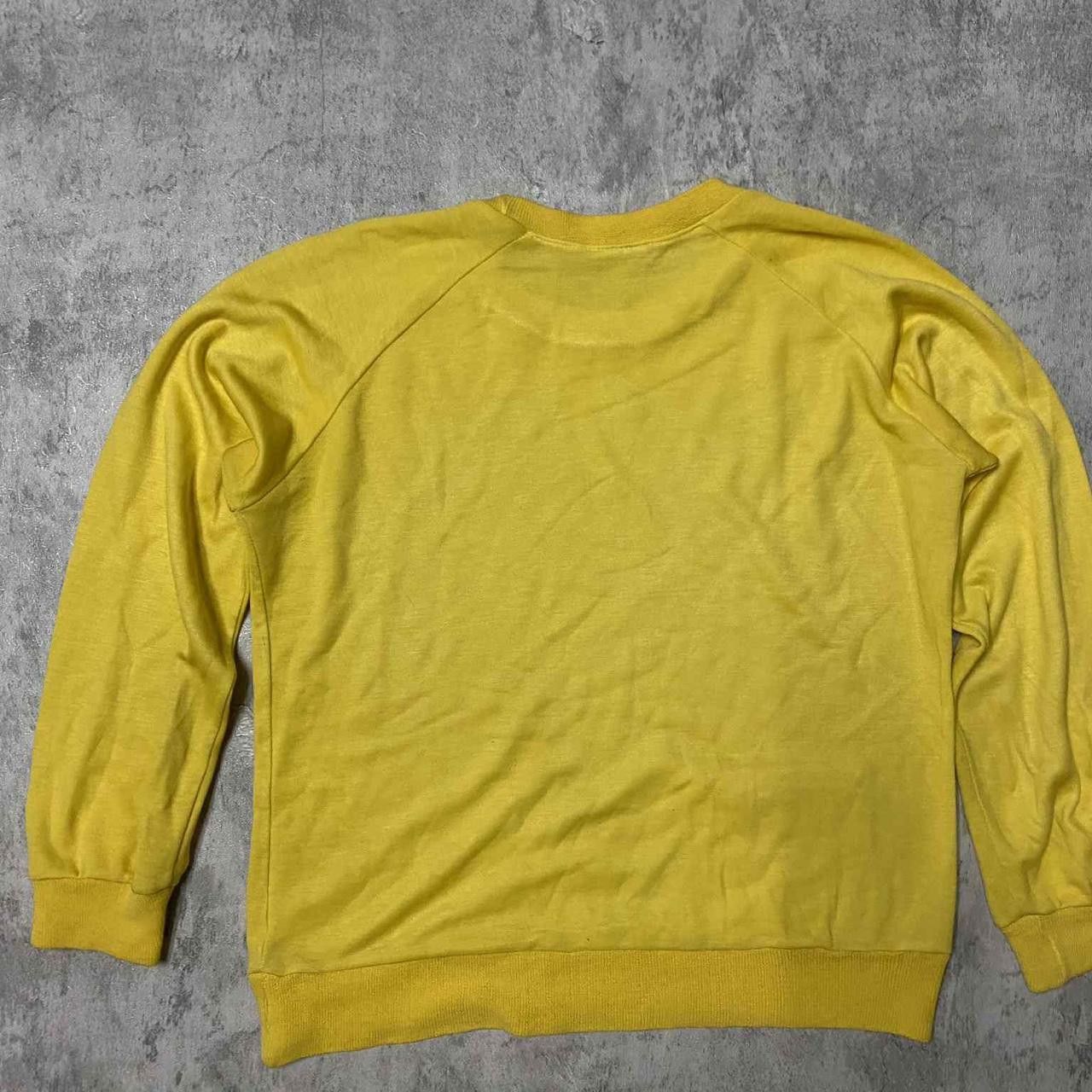 Other Yellow 80s No Sweat sweatshirt with embroidered logo Size US M / EU 48-50 / 2 - 4 Thumbnail