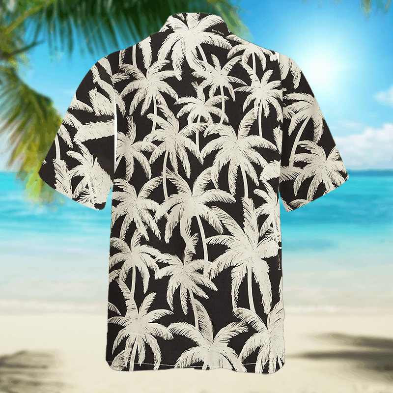 Other Palm Print Viscose Shirt | Laid-Back Luxury Size US M / EU 48-50 / 2 - 4 Thumbnail