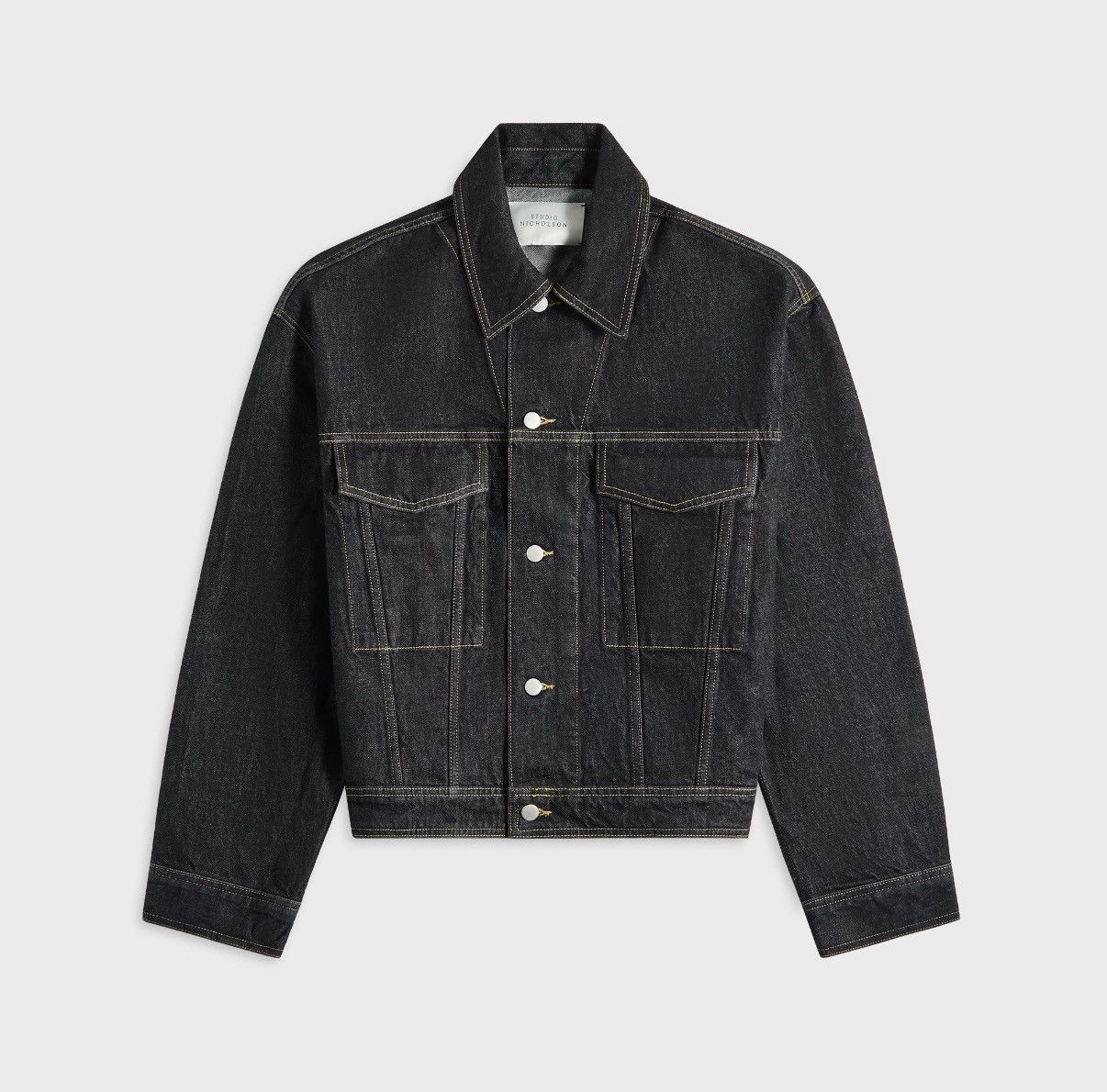 Studio Nicholson Studio Nicholson Classic Denim Jacket Size US M / EU 48-50 / 2 - 1 Thumbnail