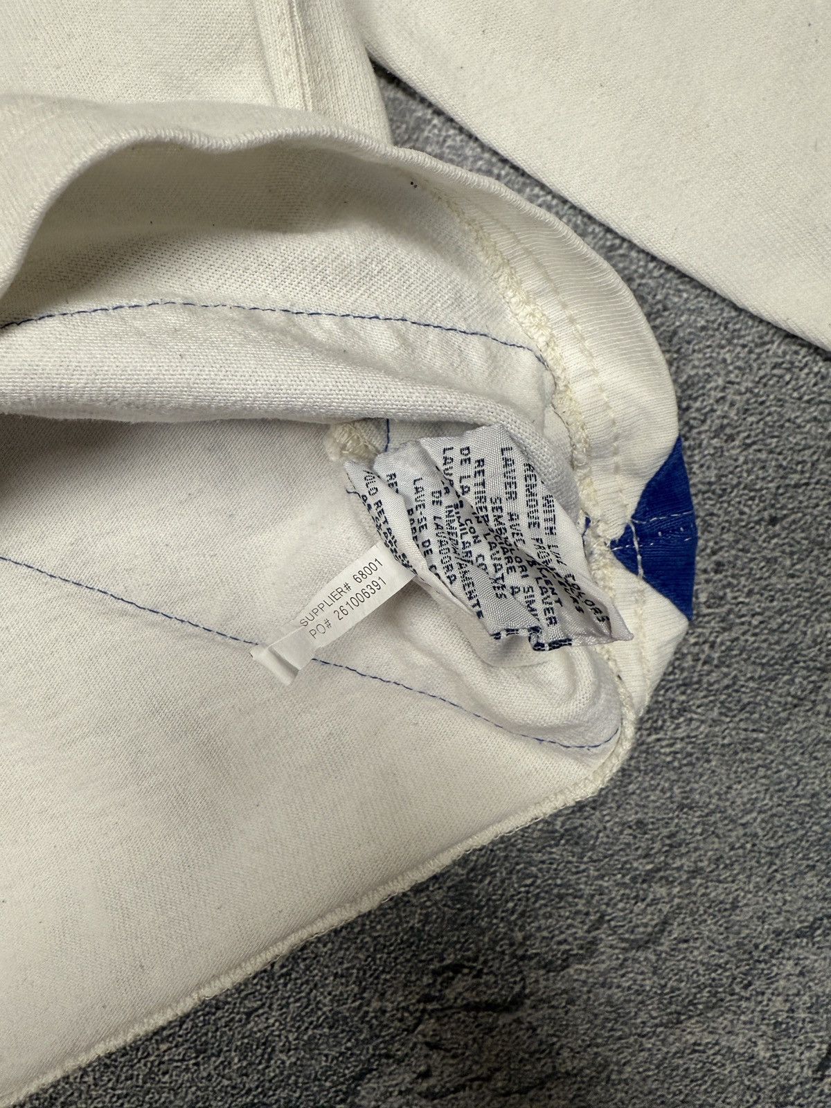 Polo Ralph Lauren Polo Ralph Lauren Rugby Rare White Blue Shirts Size US S / EU 44-46 / 1 - 8 Thumbnail