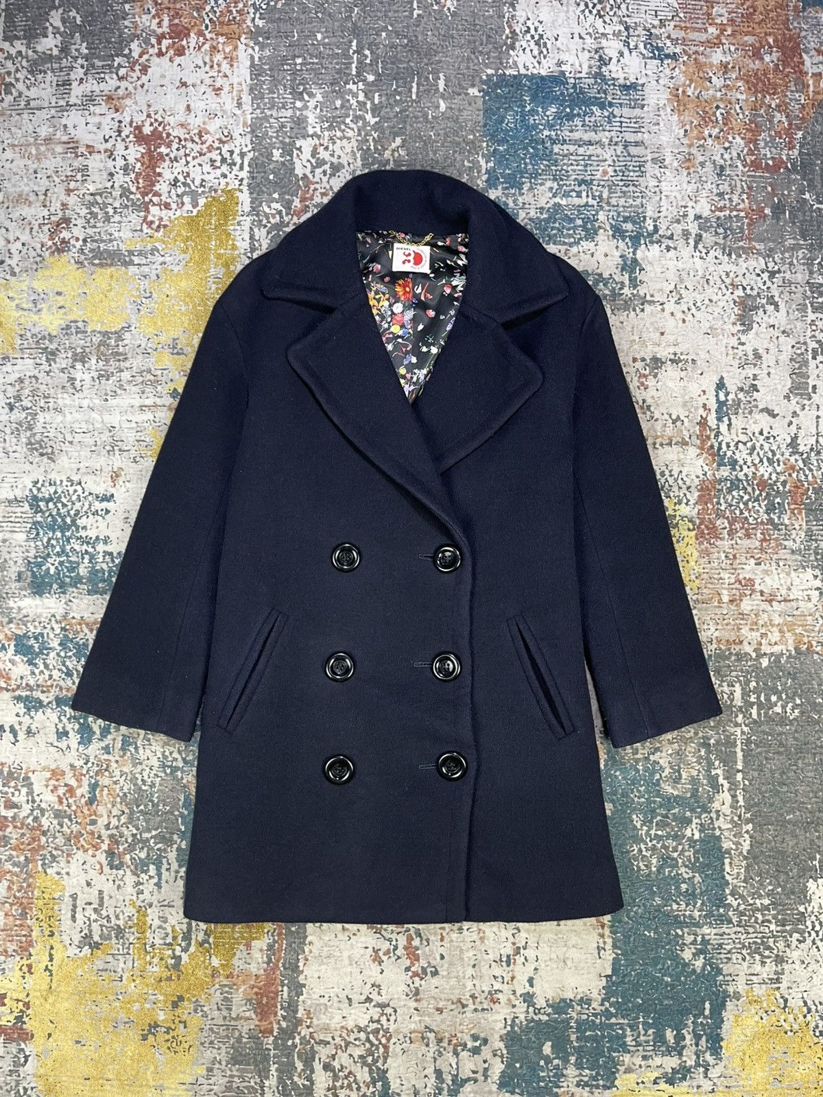 Diesel Diesel Celebrating 30yrs In Japan Navy Peacoat Size S / US 4 / IT 40 - 1 Thumbnail