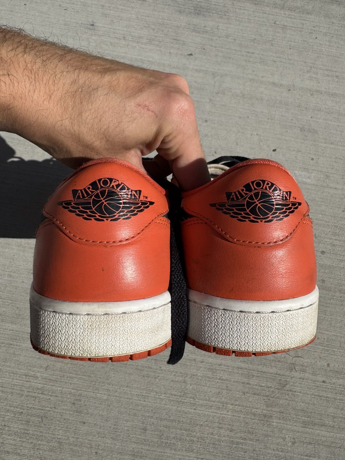 Jordan Brand JORDAN 1 LOW STARFISH SHATTERED BACKBOARD ORANGE SIZE 12.5 Size US 12.5 / EU 45-46 - 4 Thumbnail