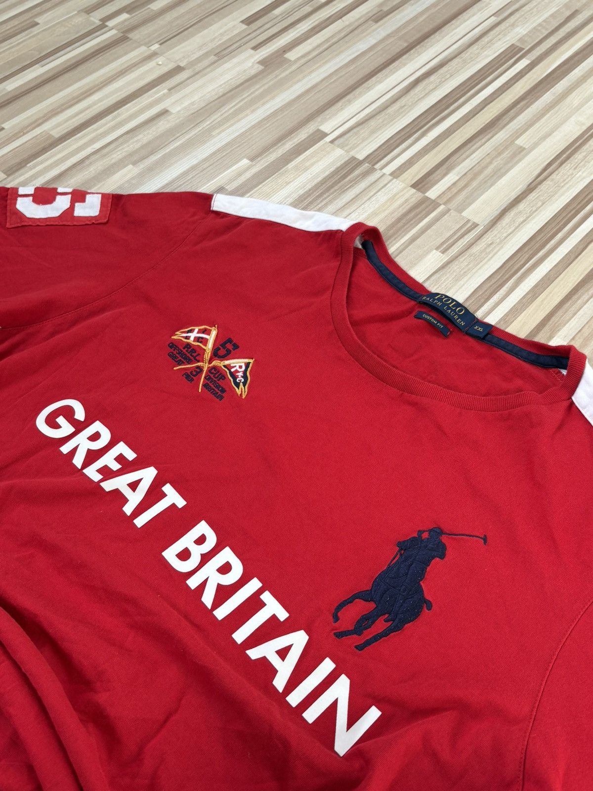 Polo Ralph Lauren Polo Ralph Lauren T-shirt, Chief Keef style, Big Pony Size US XXL / EU 58 / 5 - 2 Thumbnail