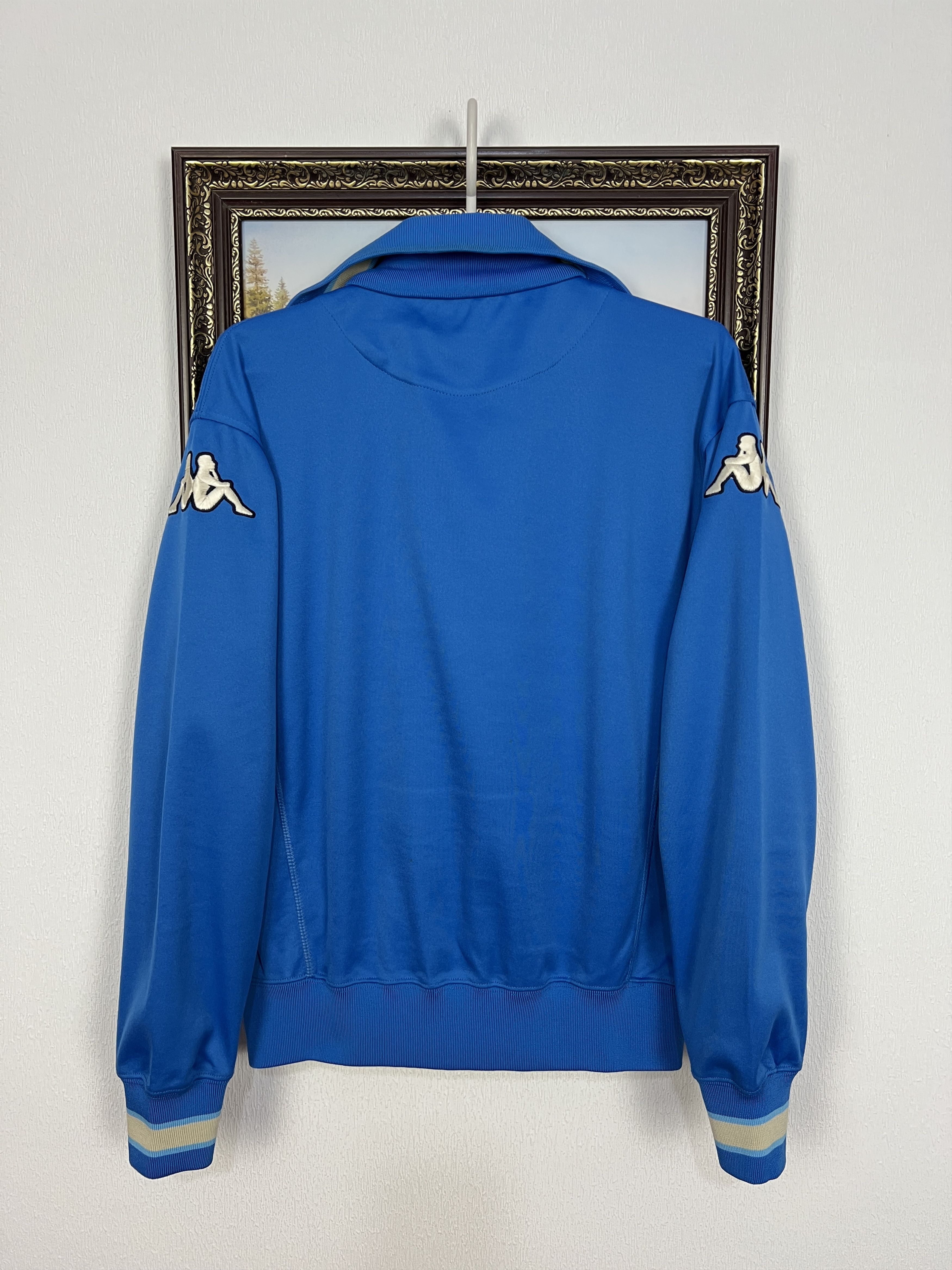 Kappa Vintage Kappa Italy Football Sweatshirt Soccer Jacket Blue Size US M / EU 48-50 / 2 - 10 Thumbnail