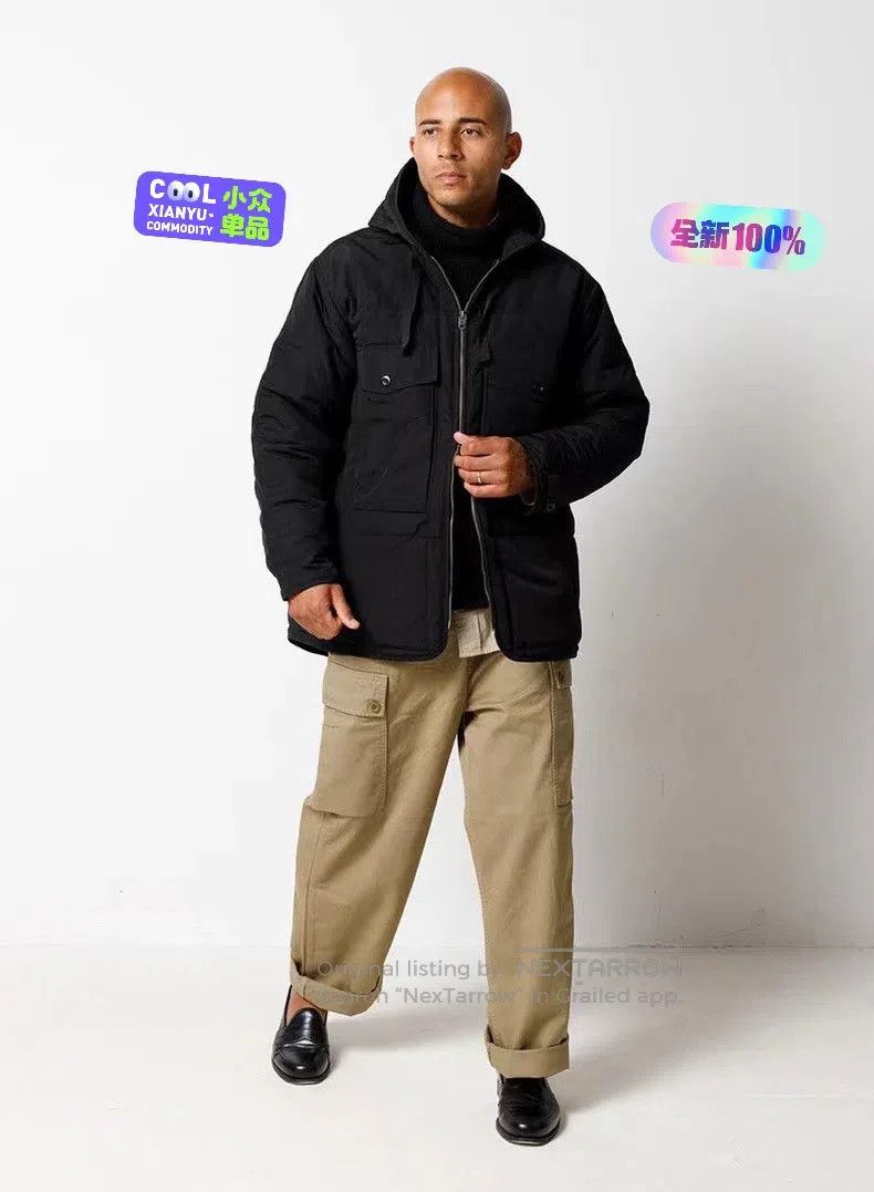 Nigel Cabourn Nigel Cabourn Big pocket Parker cotton coat Size US M / EU 48-50 / 2 - 1 Thumbnail