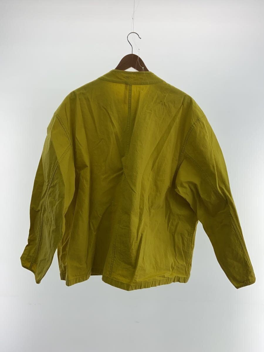 MAN-TLE MAN-TLE Wattle Wax Collarless Jacket Yellow S Size US S / EU 44-46 / 1 - 2 Thumbnail