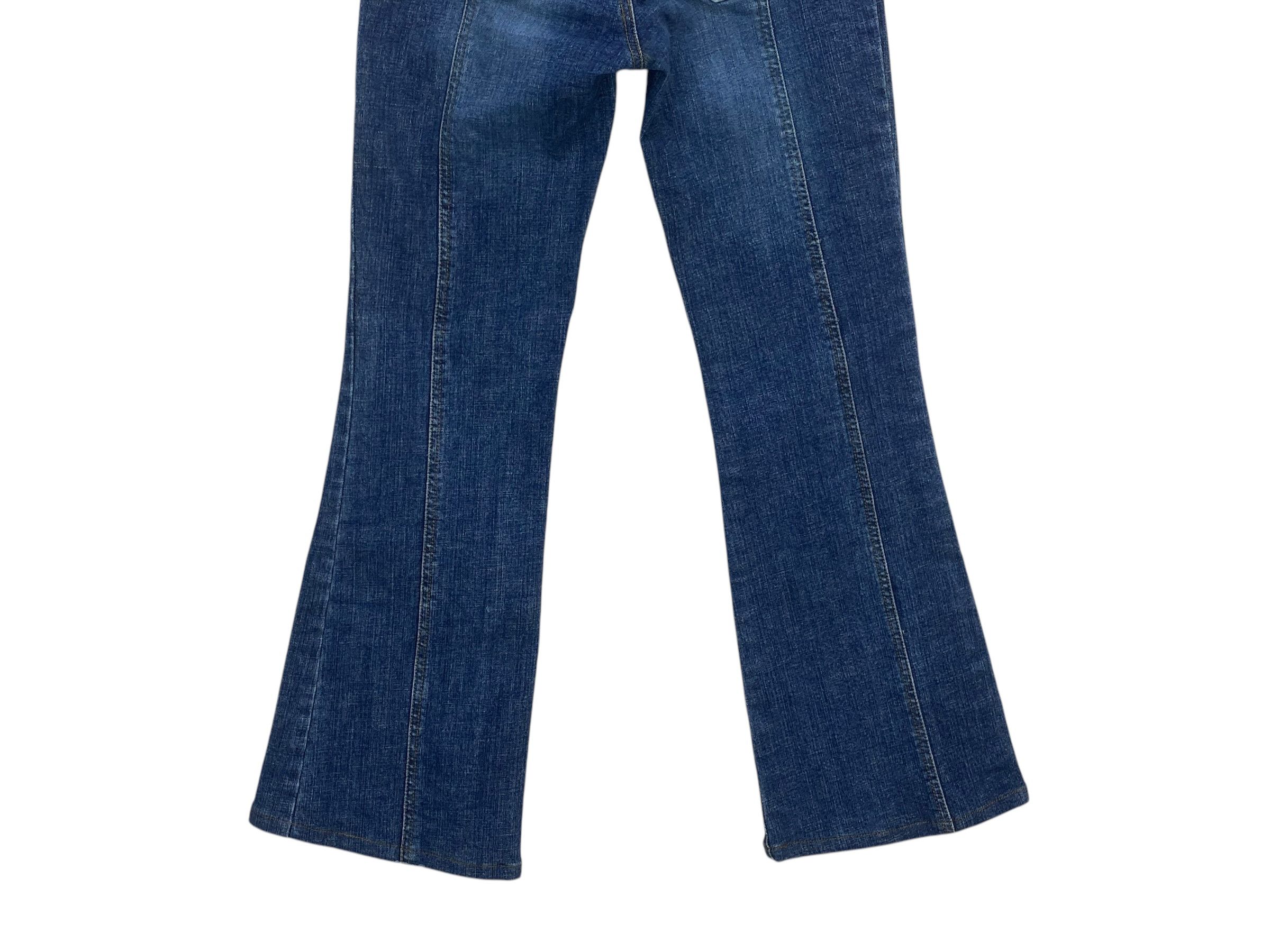 Other Bootcut Denim Jeans Beads Stud Embellished Flare Pants Size 26" / US 2 / IT 38 - 6 Thumbnail