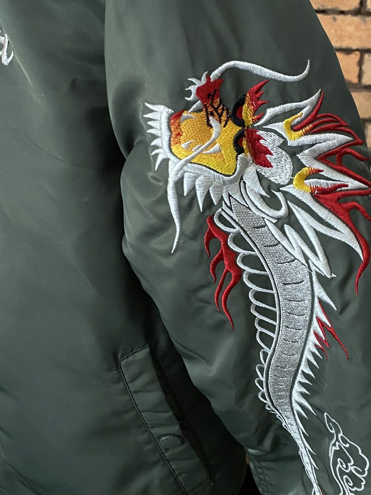 Schott SCHOTT X ANDERSSON BELL BOMBER EMBROIDERED DRAGON CHINATOWN Size US M / EU 48-50 / 2 - 4 Thumbnail