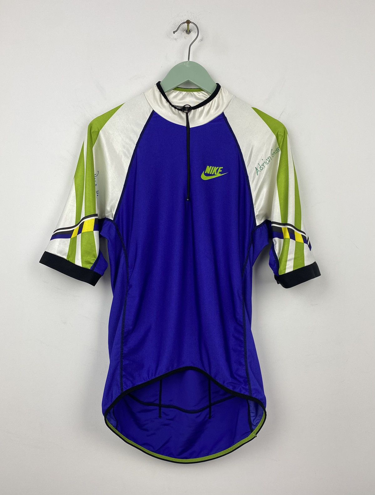 Nike Vintage 90s Nike SC Zug Cycling Jersey Colnago Rapha Size US L / EU 52-54 / 3 - 1 Thumbnail