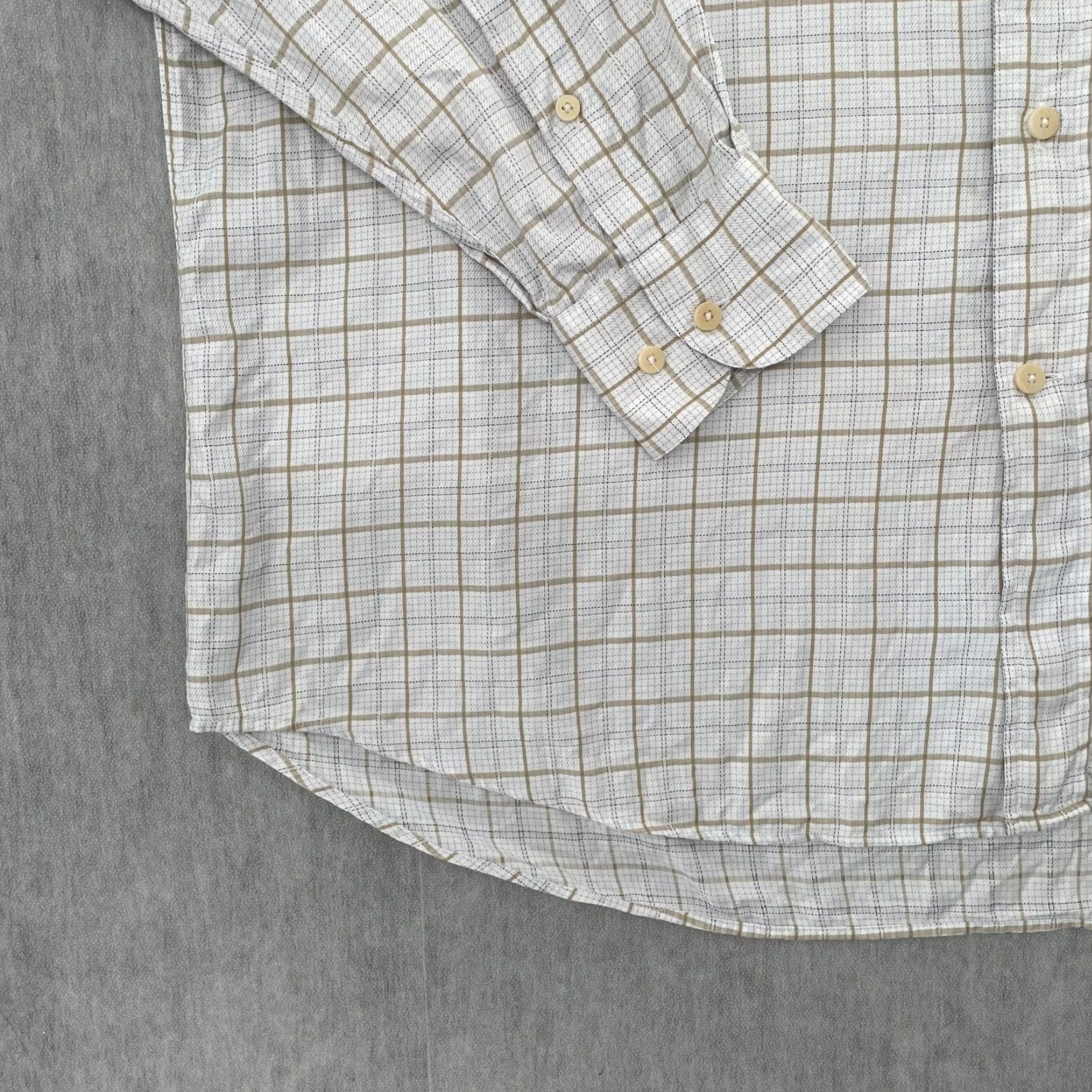 Canali VINTAGE Canali Shirt Dress Shirt Adult XL Long Sleeve Button Up Italy Men Check Cotton Multi 2000s Size US XL / EU 56 / 4 - 4 Thumbnail
