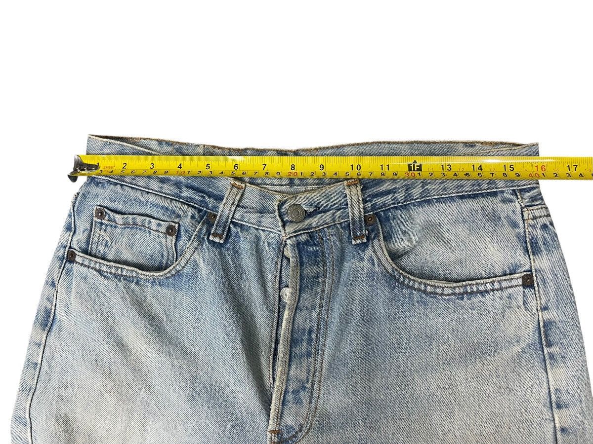 Levi's Vintage 80’s Levi’s 501 Jeans Distressed Streetwear Size US 33 - 15 Thumbnail