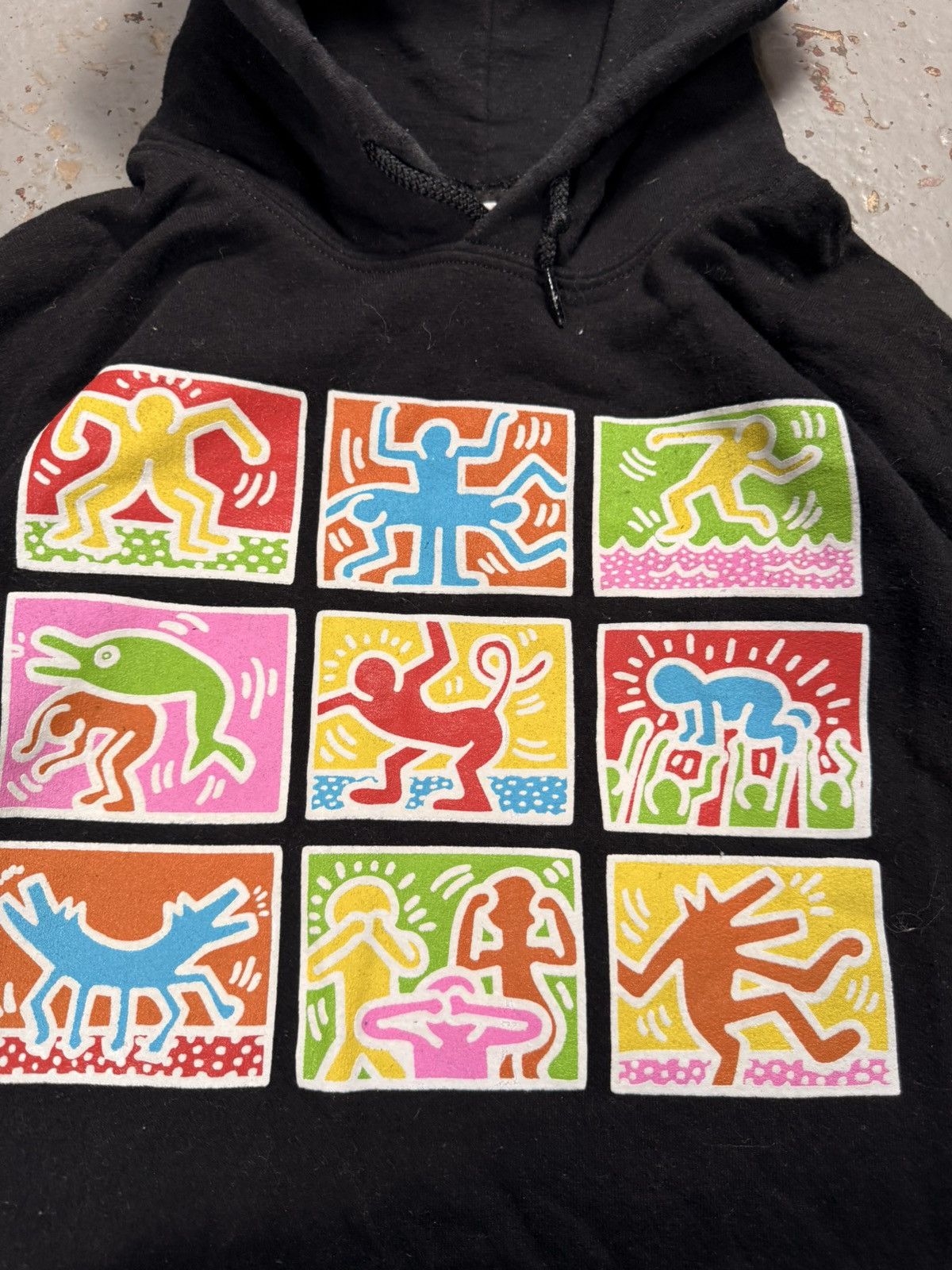 Keith Haring Keith Haring Rsq Hoodie Size US XL / EU 56 / 4 - 2 Thumbnail