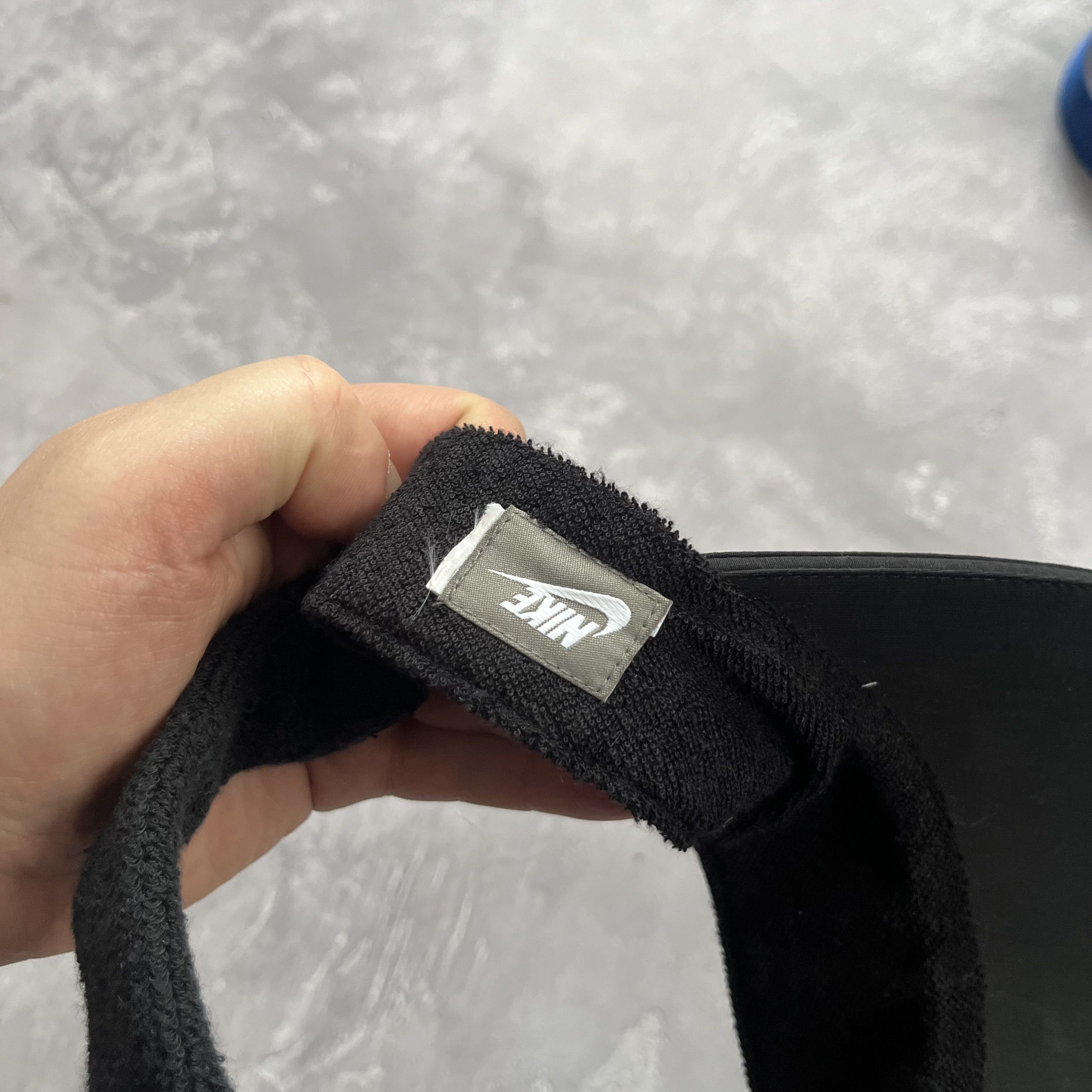 Nike VINTAGE Nike Golf Cap Visor Strap Back Athletic Tennis Y2K Size ONE SIZE - 5 Thumbnail