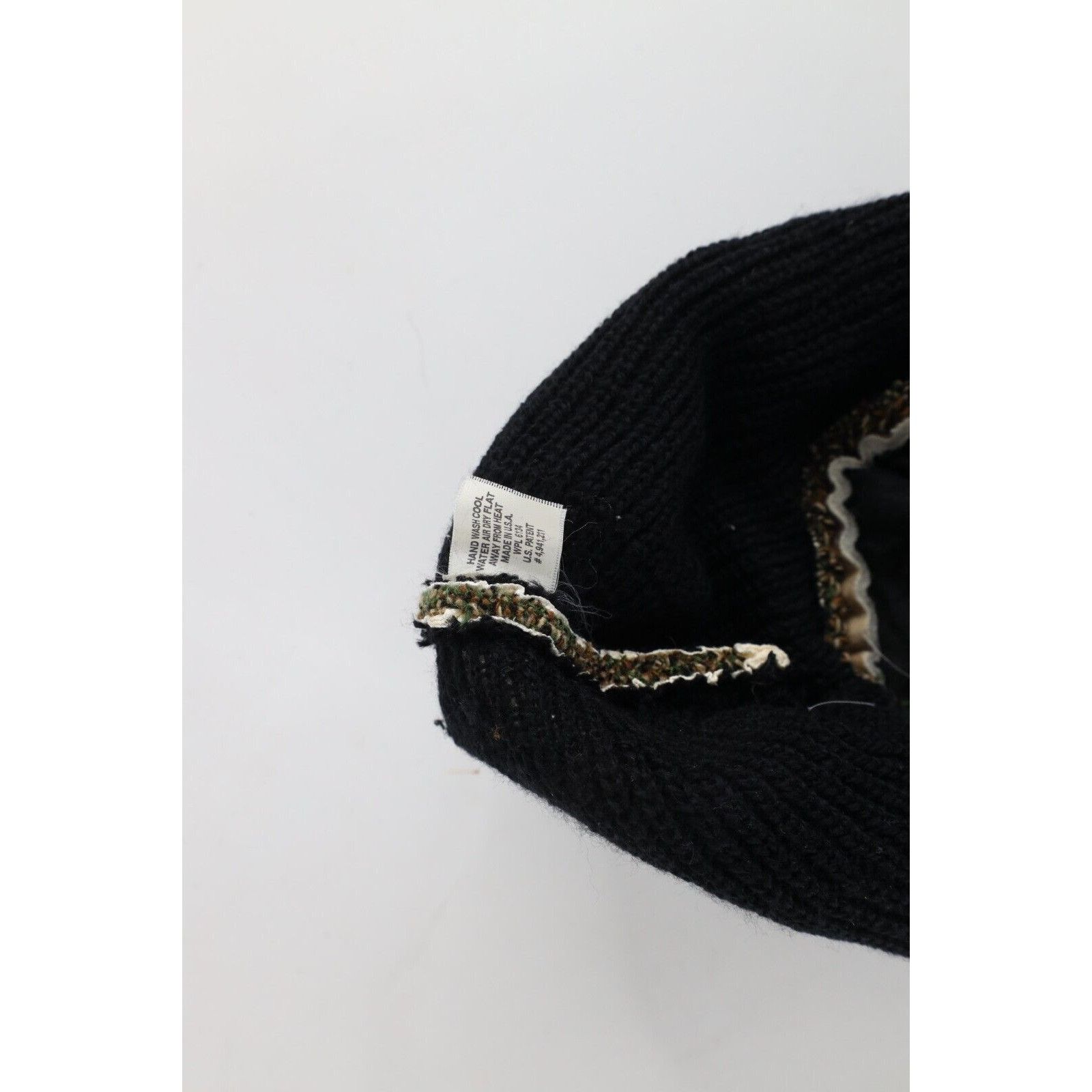 Vintage Vintage 90s Streetwear Camouflage Full Face Winter Beanie Size ONE SIZE - 7 Thumbnail
