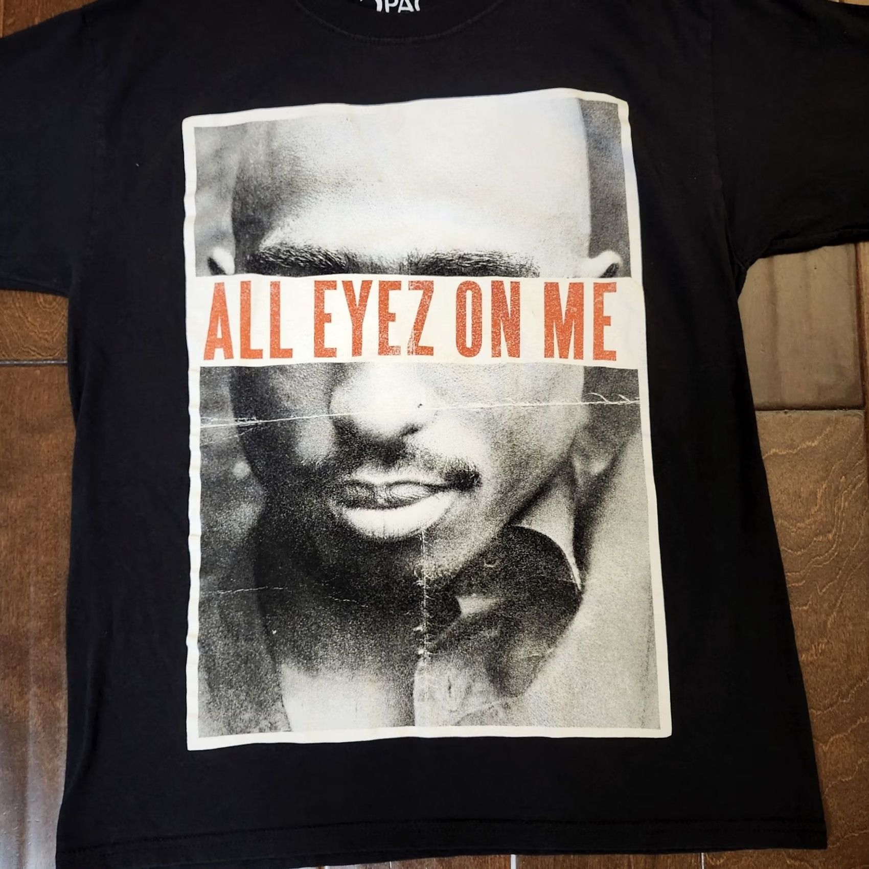 Vintage Tupac All Eyes On Me T Shirt Hip Hop Men’s S Black Crew Neck Short Sleeve Cotton Graphic Print Size US S / EU 44-46 / 1 - 3 Thumbnail