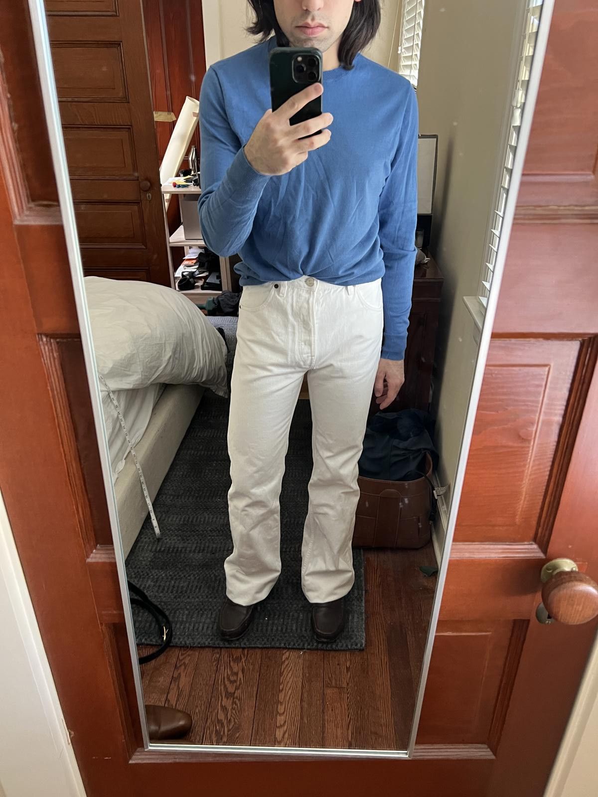 Polo Ralph Lauren Polo Ralph Lauren Pima Cotton Sweater Blue Size US S / EU 44-46 / 1 - 1 Thumbnail