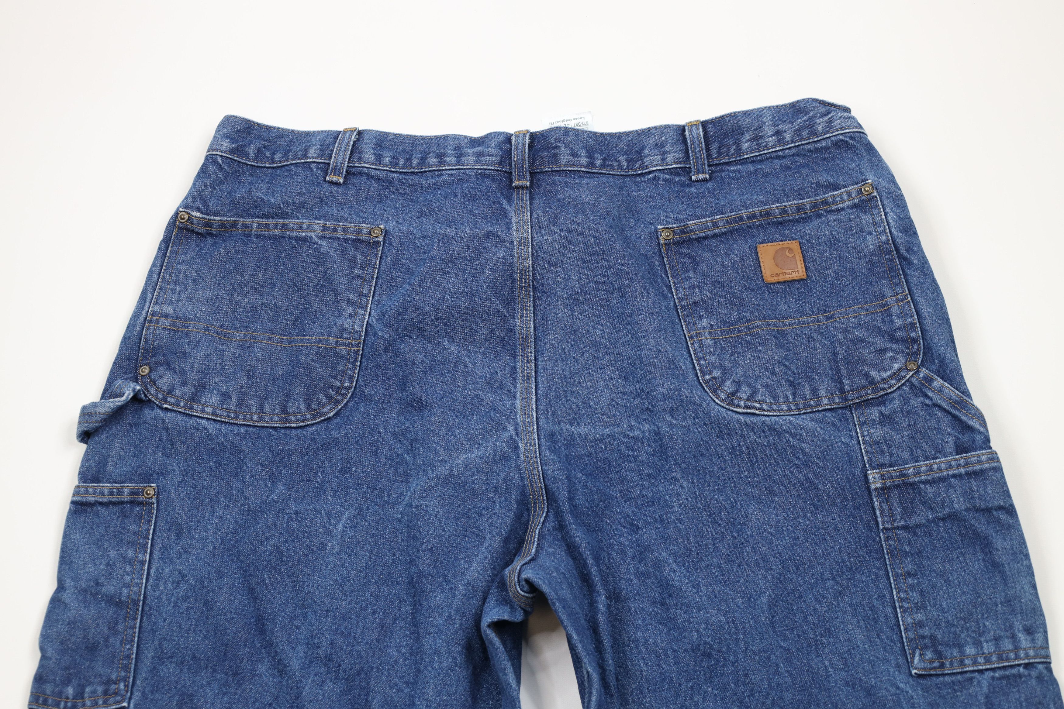 Carhartt × Vintage Vintage Y2K Carhartt Double Loose Fit Wide Leg Denim Jeans Size US 42 / EU 58 - 10 Thumbnail
