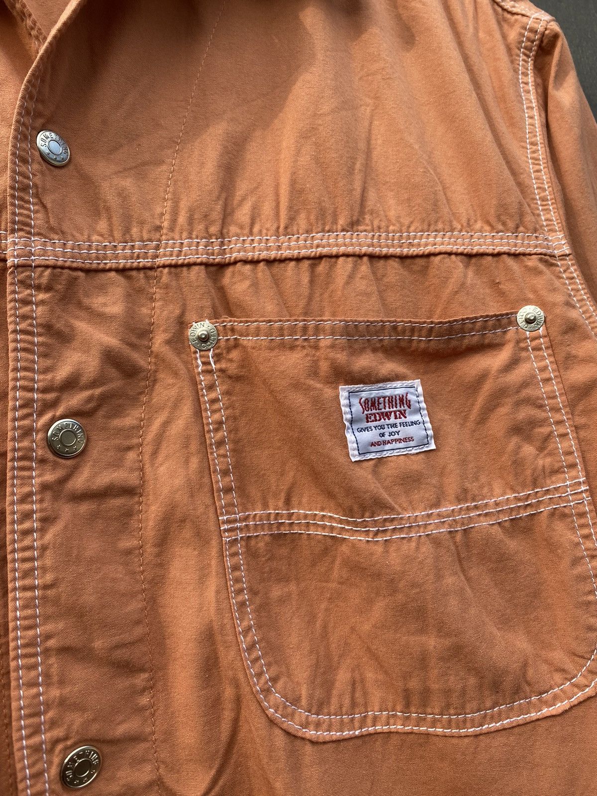 Edwin EDWIN Something Vintage chest pocket shirt size 1 made japan Size US S / EU 44-46 / 1 - 4 Thumbnail
