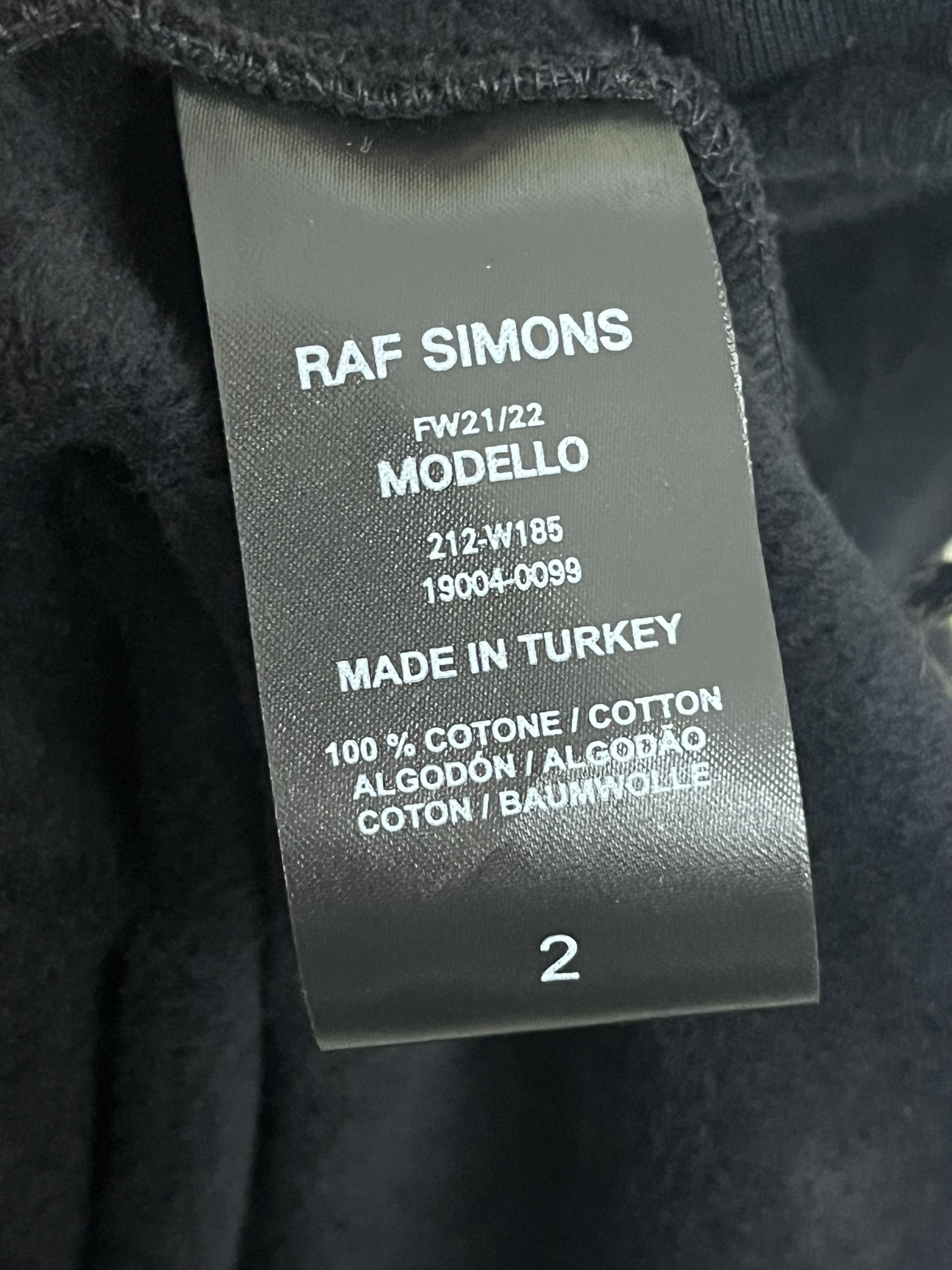 Raf Simons Raf Simons Hoodie Oversized Printed / Asymmetrical- Rare Size US M / EU 48-50 / 2 - 8 Thumbnail