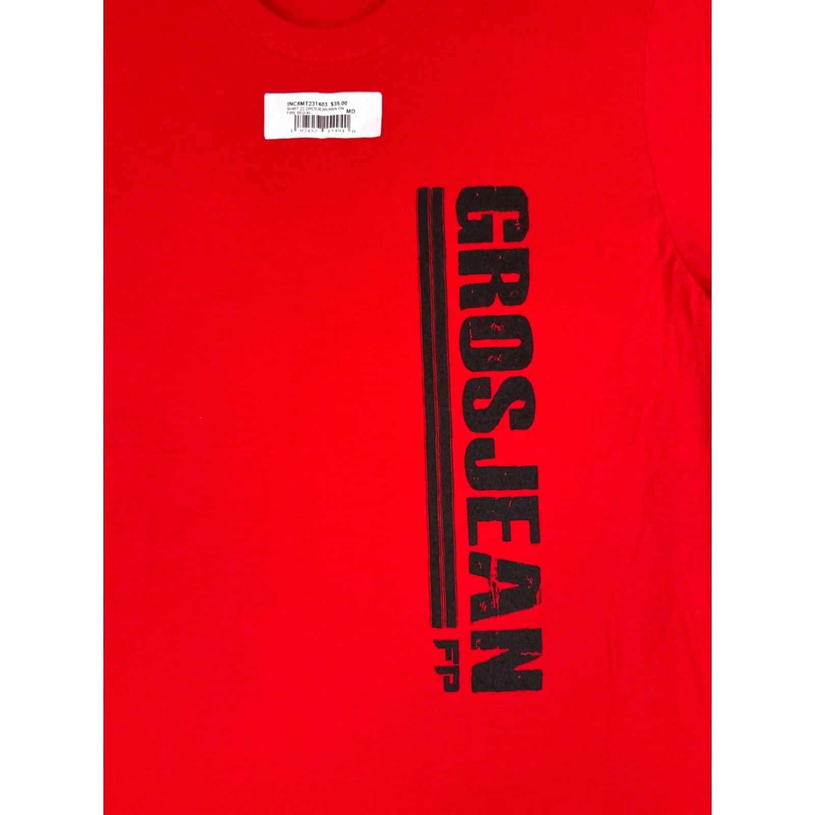 Vintage Indycar Shirt Adult Medium Red 2023 Grosjean 100% Cotton Man on Fire Shirt TAGS Size US M / EU 48-50 / 2 - 6 Thumbnail