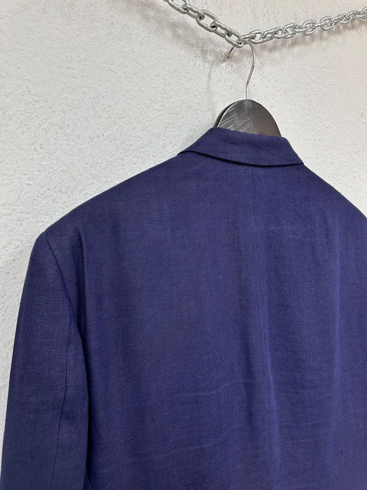Ralph Lauren Polo Ralph Lauren Linen Blazer RRL Jacket Purple Lable Size US L / EU 52-54 / 3 - 14 Thumbnail