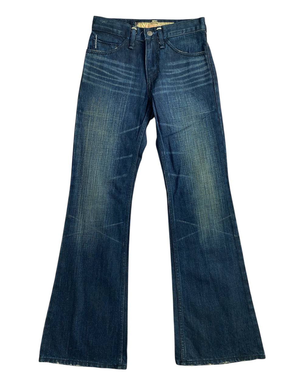 The Great China Wall The Great China Handmade Indigo Flare Denim Size US 26 / EU 42 - 1 Thumbnail