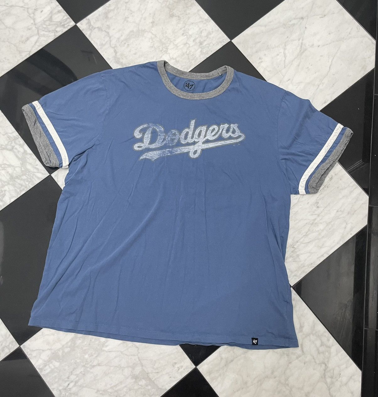 47 🔥 Vintage Dodgers shirt XXL Size US XXL / EU 58 / 5 - 1 Thumbnail