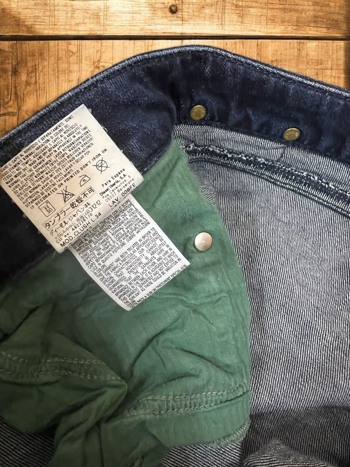 Diesel Diesel Clush Slim fit strech jeans size W30 L32 Size 30" / US 8 / IT 44 - 8 Thumbnail