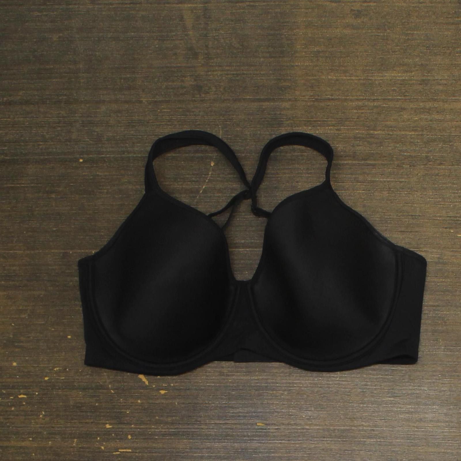 Balenciaga Bali U Ultra Light Minimizer Underwire Bra Df3490 Black 38D, Women's