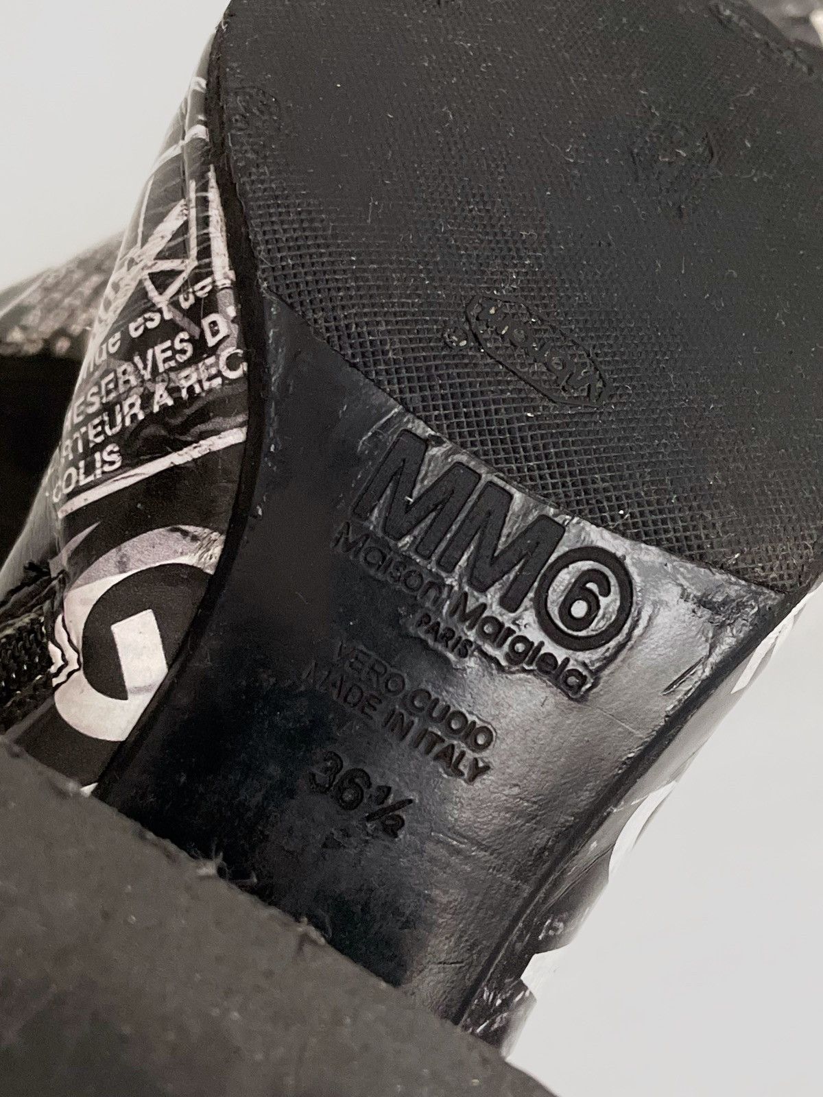 Maison Margiela Maison Margiela MM6 heels monogram shoes Size US 6.5 / IT 36.5 - 10 Thumbnail
