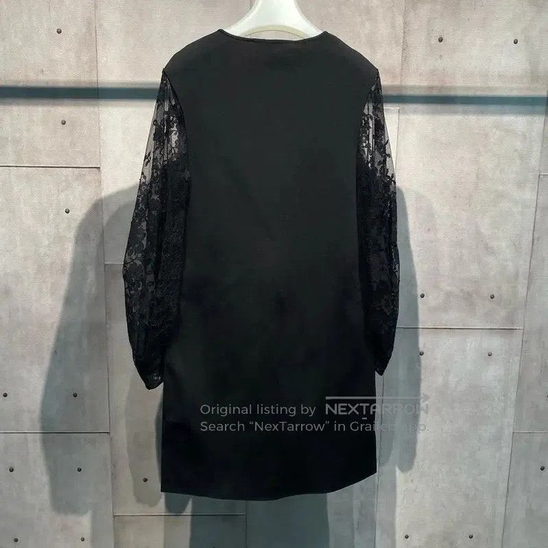Givenchy Givenchy Black Lace Sleeve Long Dress . Size XS / US 0-2 / IT 36-38 - 3 Thumbnail