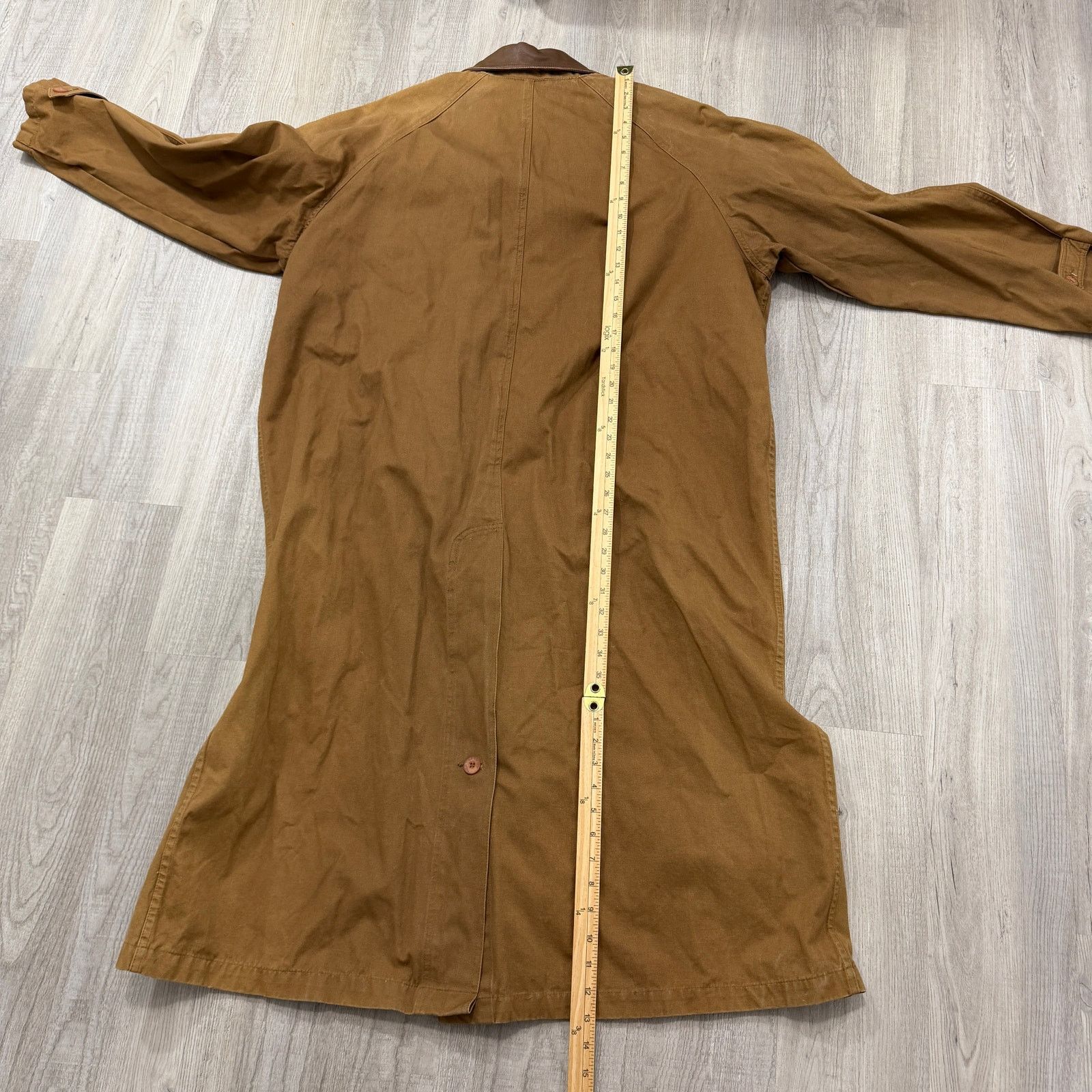 Aeropostale Vintage Aeropostale Chore Long Coat Extra Small Tan 80s Size US XS / EU 42 / 0 - 9 Thumbnail