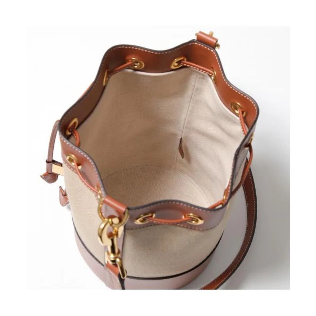 Celine o1bcso1str0725 Size : OS / 196762 Bucket Bag in Natural/Tan Size ONE SIZE - 5 Thumbnail