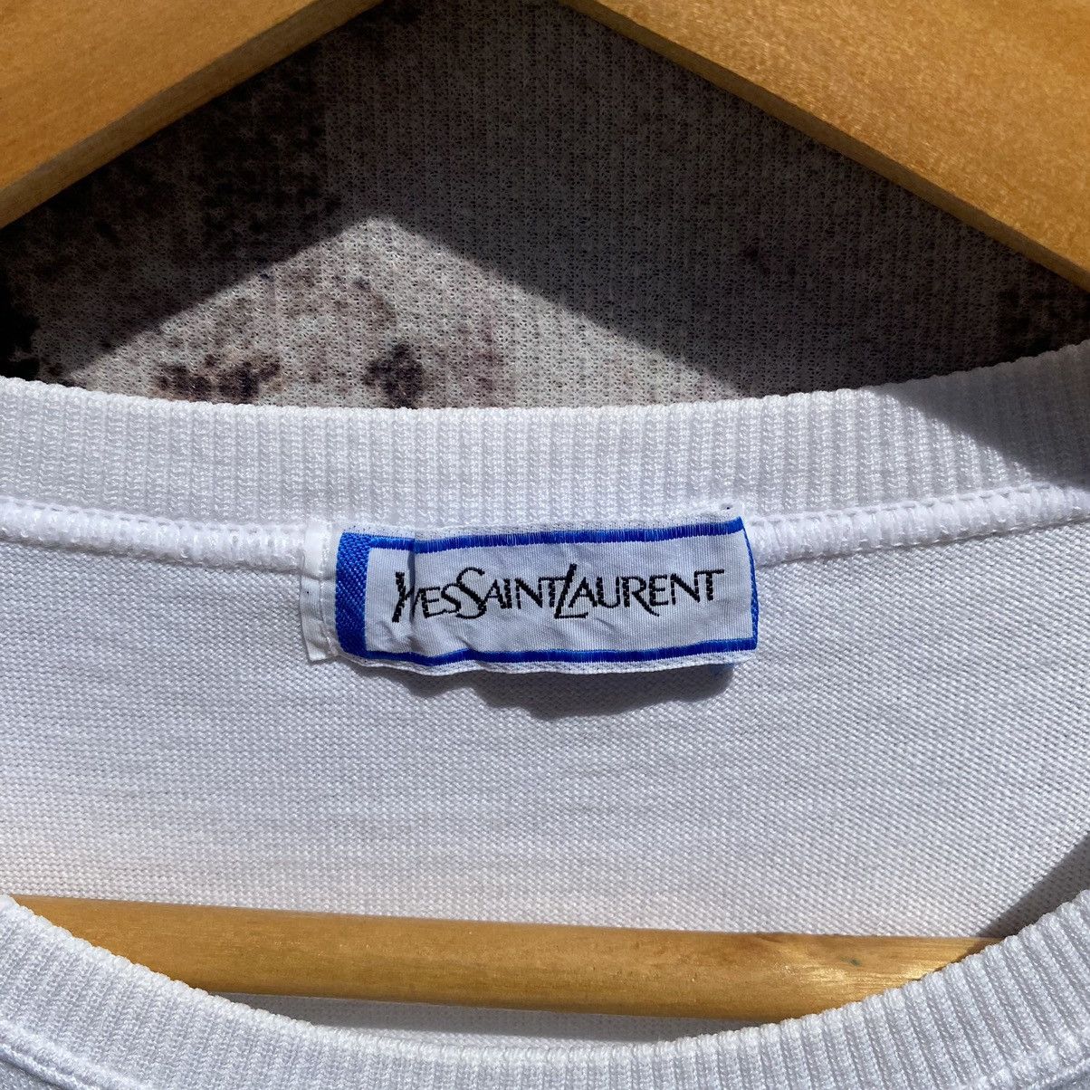 Yves Saint Laurent Vintage Yves Saint Laurent Sweatshirt Embroidery Spellout Size US S / EU 44-46 / 1 - 13 Thumbnail