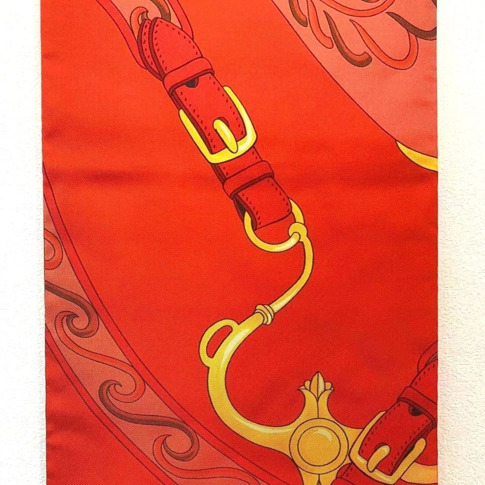 Hermes Hermès Maxi Twilly Twill Silk Scarf Festival Des Amazones 22 Size ONE SIZE - 6 Thumbnail