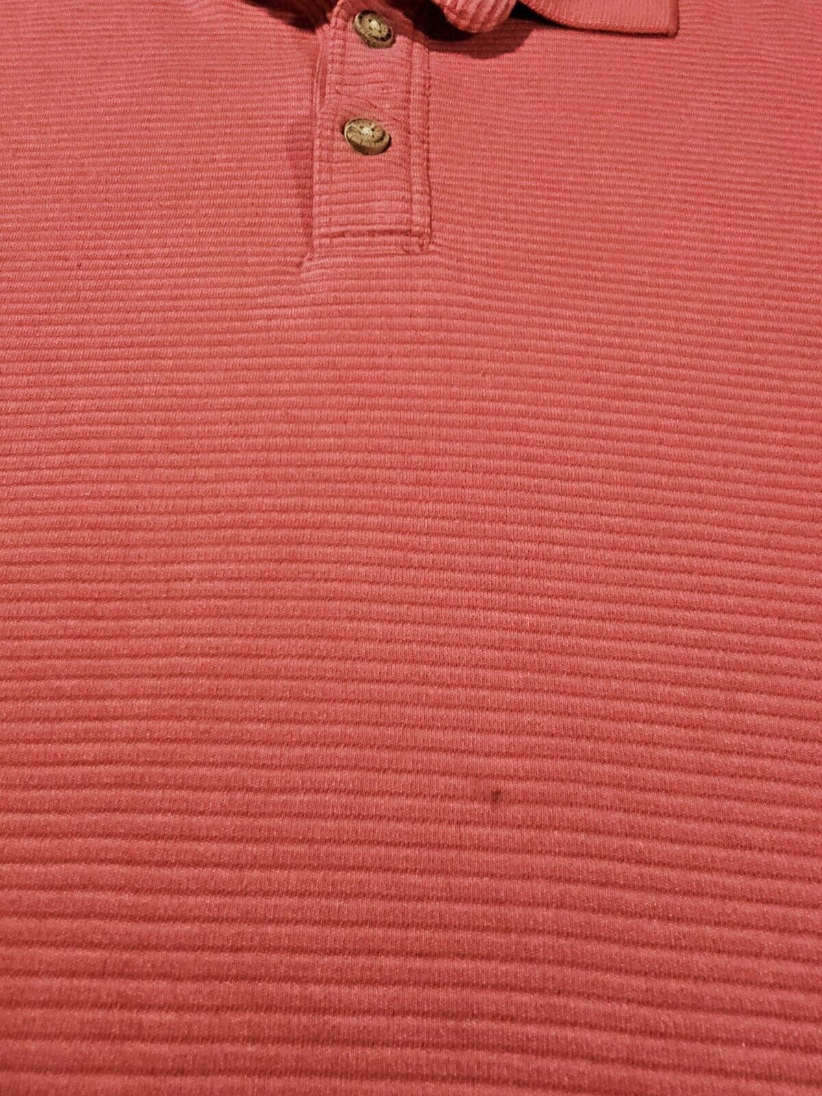 Designer Jamaica Jaxx Men’s XL Short Sleeve Salmon Modal Polo Shirt Size US XL / EU 56 / 4 - 6 Thumbnail