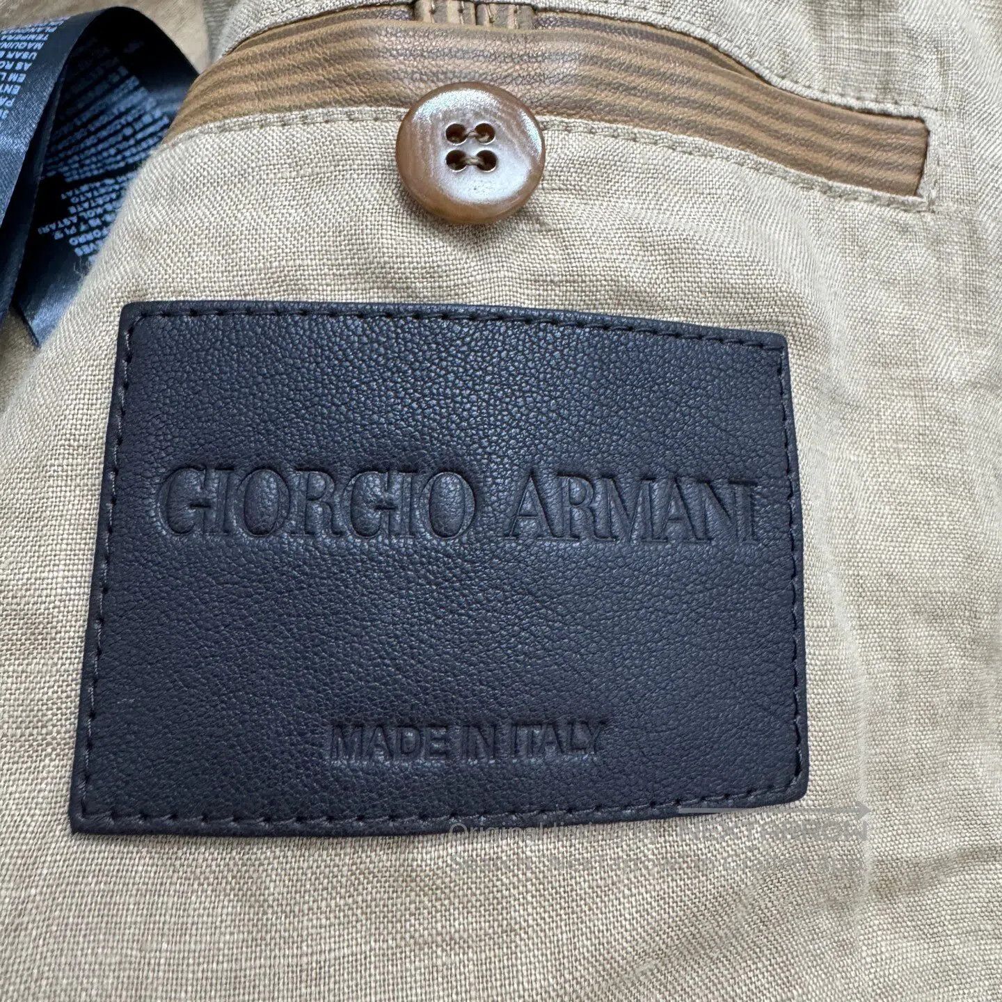 Armani Armani Vertical striped sheepskin jacket| Size US M / EU 48-50 / 2 - 3 Thumbnail