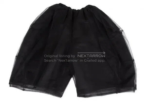 Comme des Garcons Comme Des Garcons size XS Black Retro Tulle Pants Size 22" - 2 Thumbnail