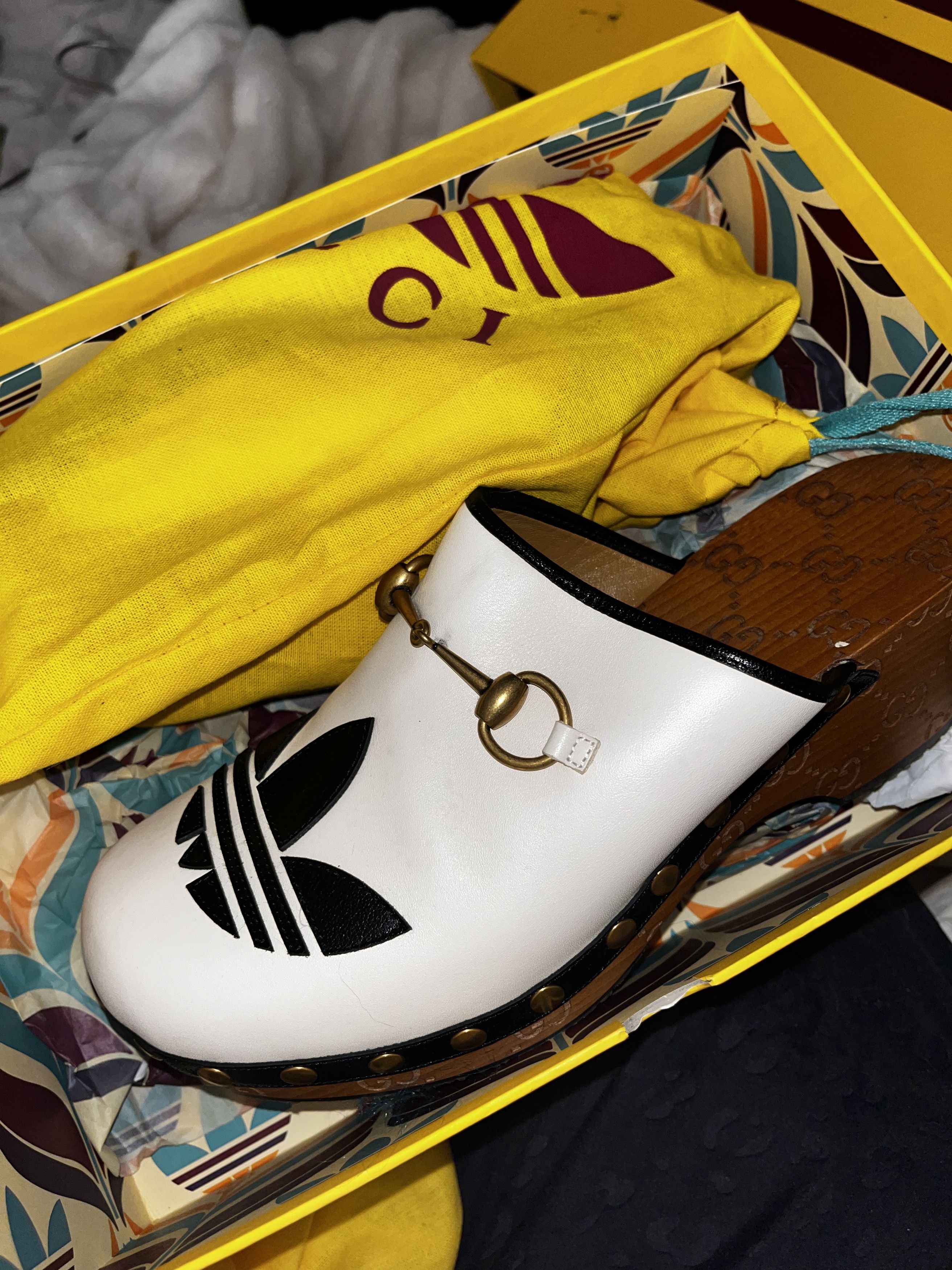 Adidas × Gucci GUCCI | ADIDAS CLOGS Size US 10 / IT 40 - 1 Thumbnail